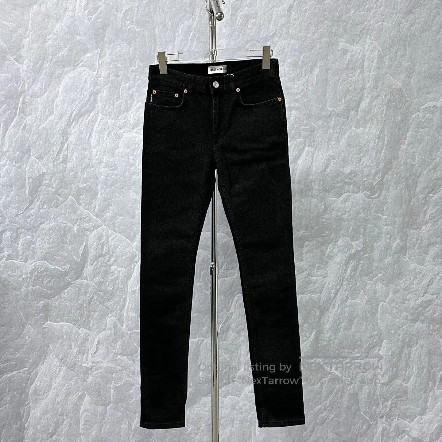 Balenciaga balenciaga black skinny denim pants size 27. Size US 27 - 1 Thumbnail