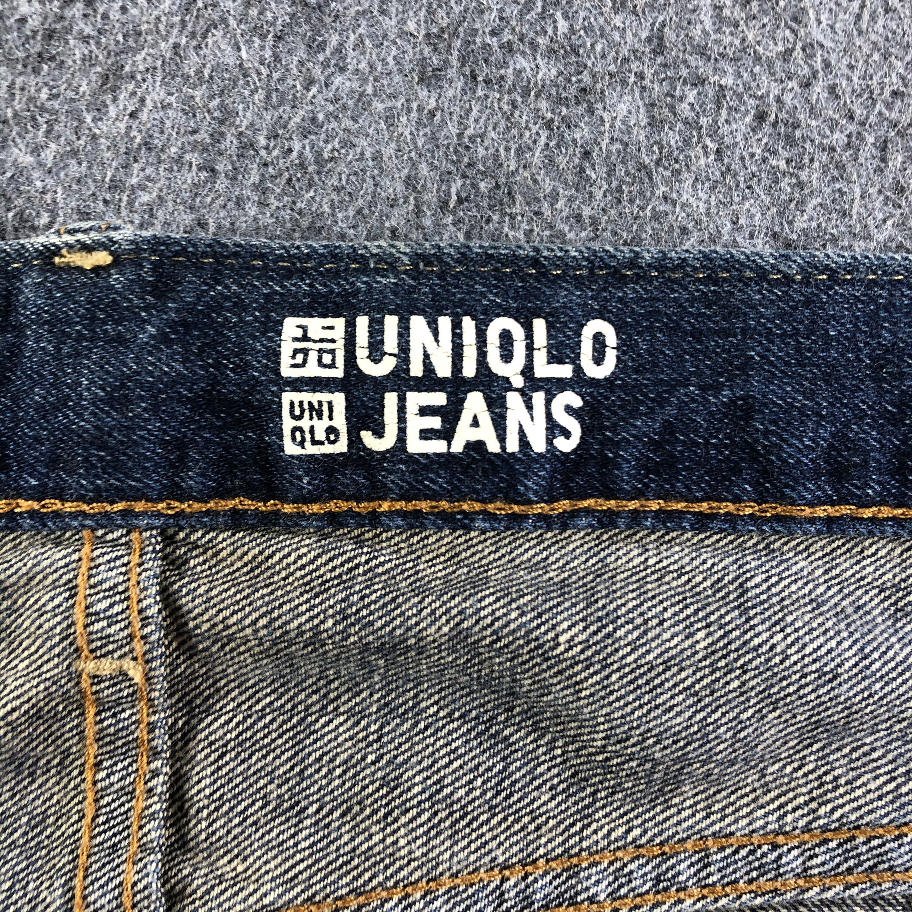 Selvedge Blue Wash Uniqlo Jeans-J2957