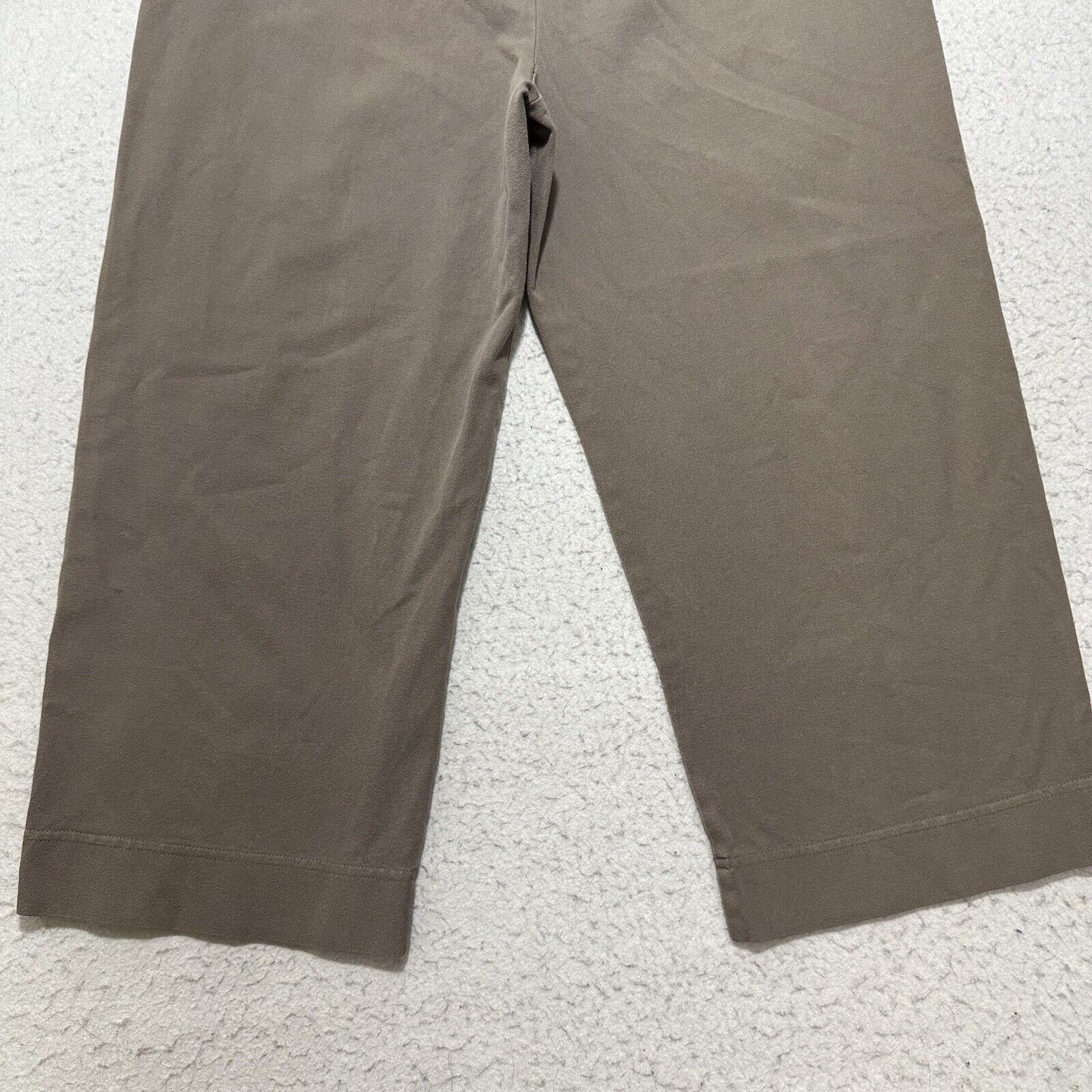 Chicos Chico's Design Large Brown High Rise Capri Pants (34x21) Size 34" / US 12 / IT 48 - 9 Thumbnail
