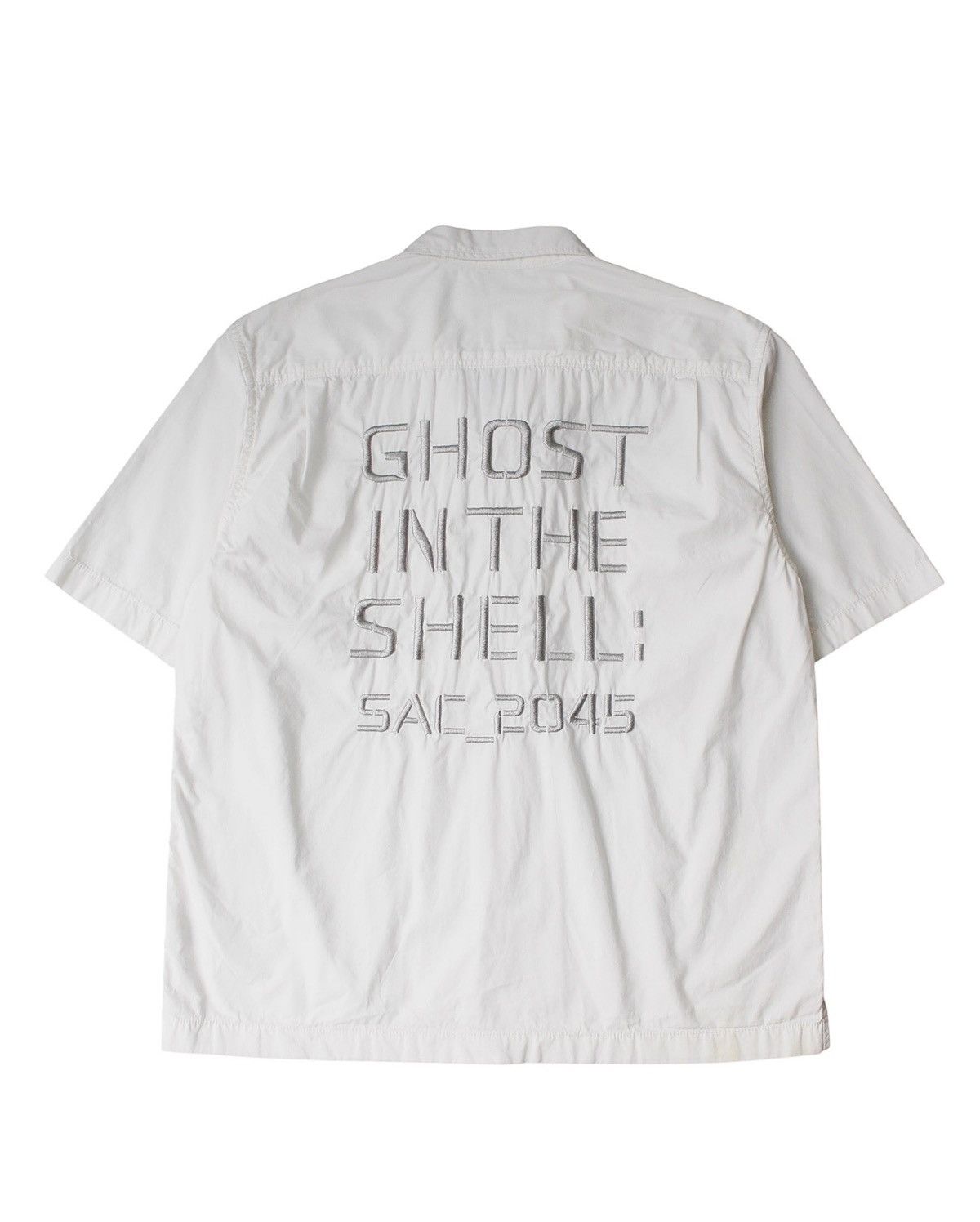 Anime × Japanese Brand 2020 GU × GHOST IN THE SHELL SAC_2045 EMBROIDERED SHIRT Size US M / EU 48-50 / 2 - 1 Thumbnail
