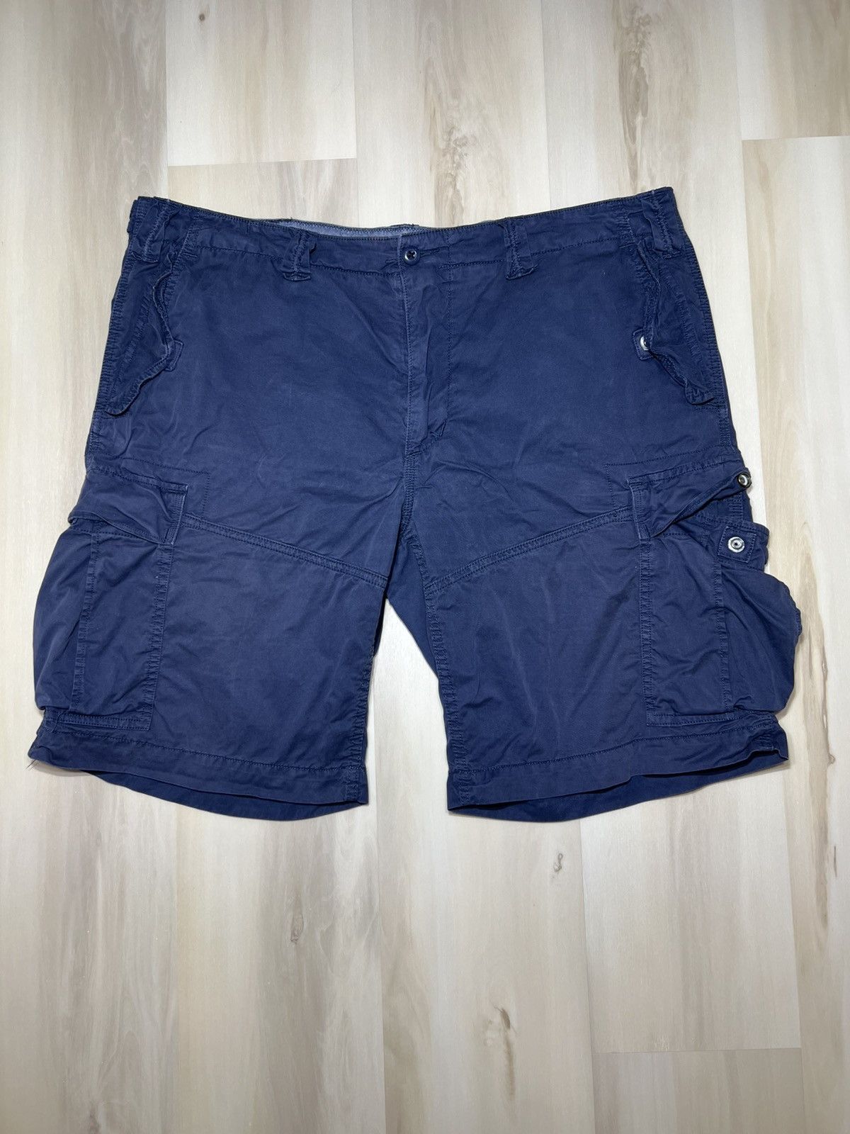 Polo Ralph Lauren & Co US Navy Blue VTG Cargo Shorts Men 38