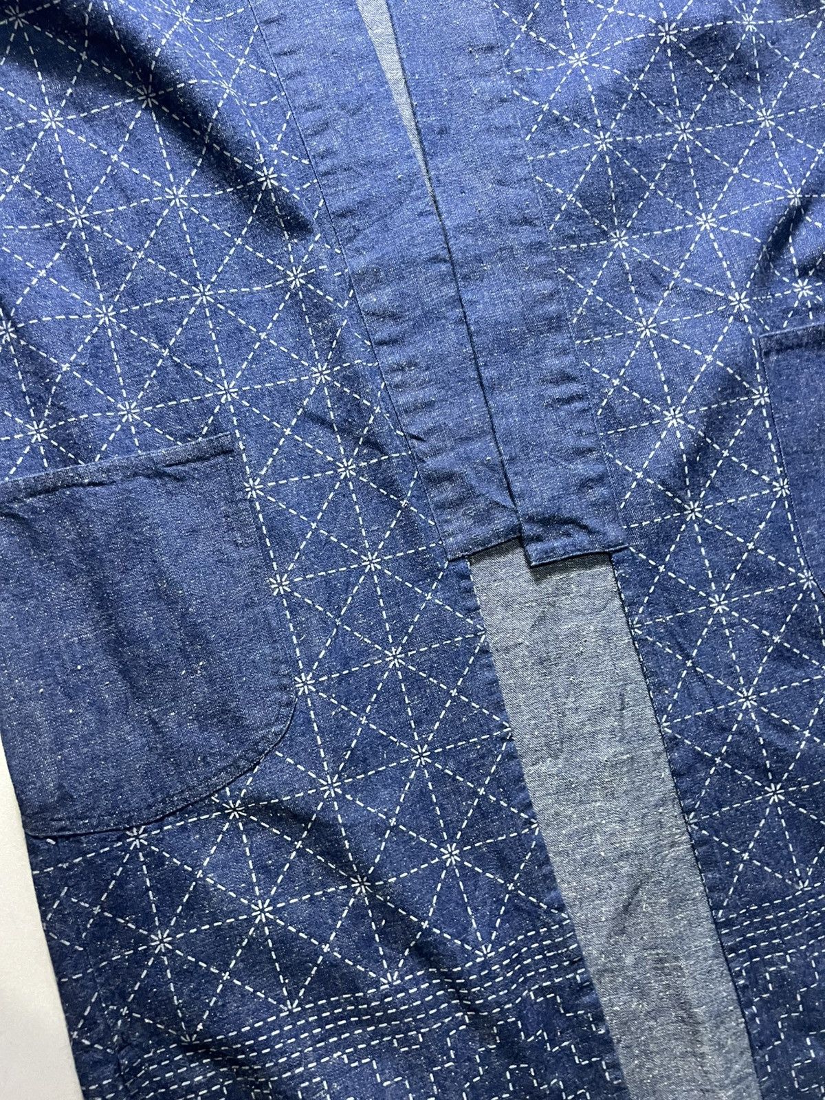 FDMTL FDTML - Indigo Dyed Kimono Size US M / EU 48-50 / 2 - 3 Thumbnail