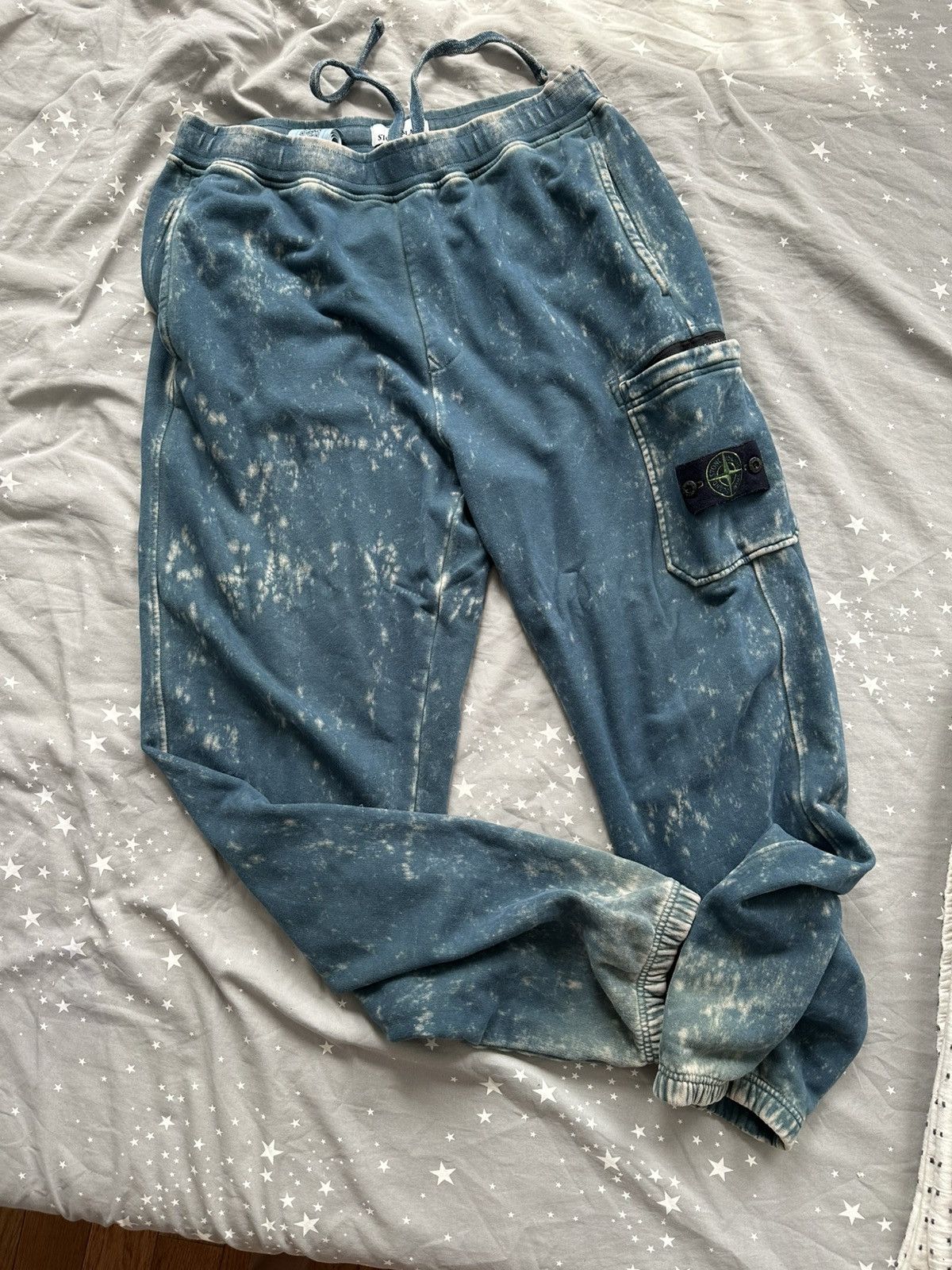 Stone Island Stone Island Tie Dye Tracksuit Suit Hoodie Sweatpants Set Size US 38 / EU 54 - 4 Thumbnail