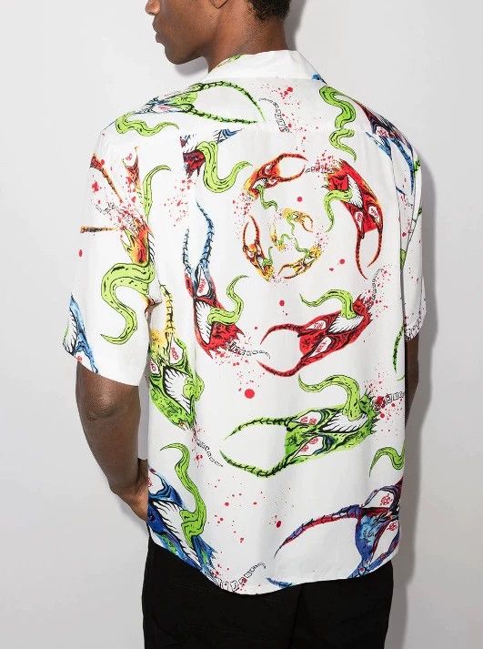 Wacko Maria wacko maria Hawaiian short-sleeved shirt Size US L / EU 52-54 / 3 - 3 Thumbnail