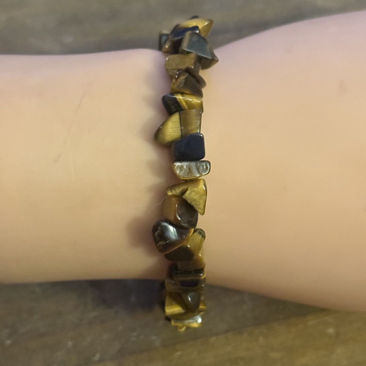 Vintage Vintage Tigers eye chip bracelet Size ONE SIZE - 2 Thumbnail