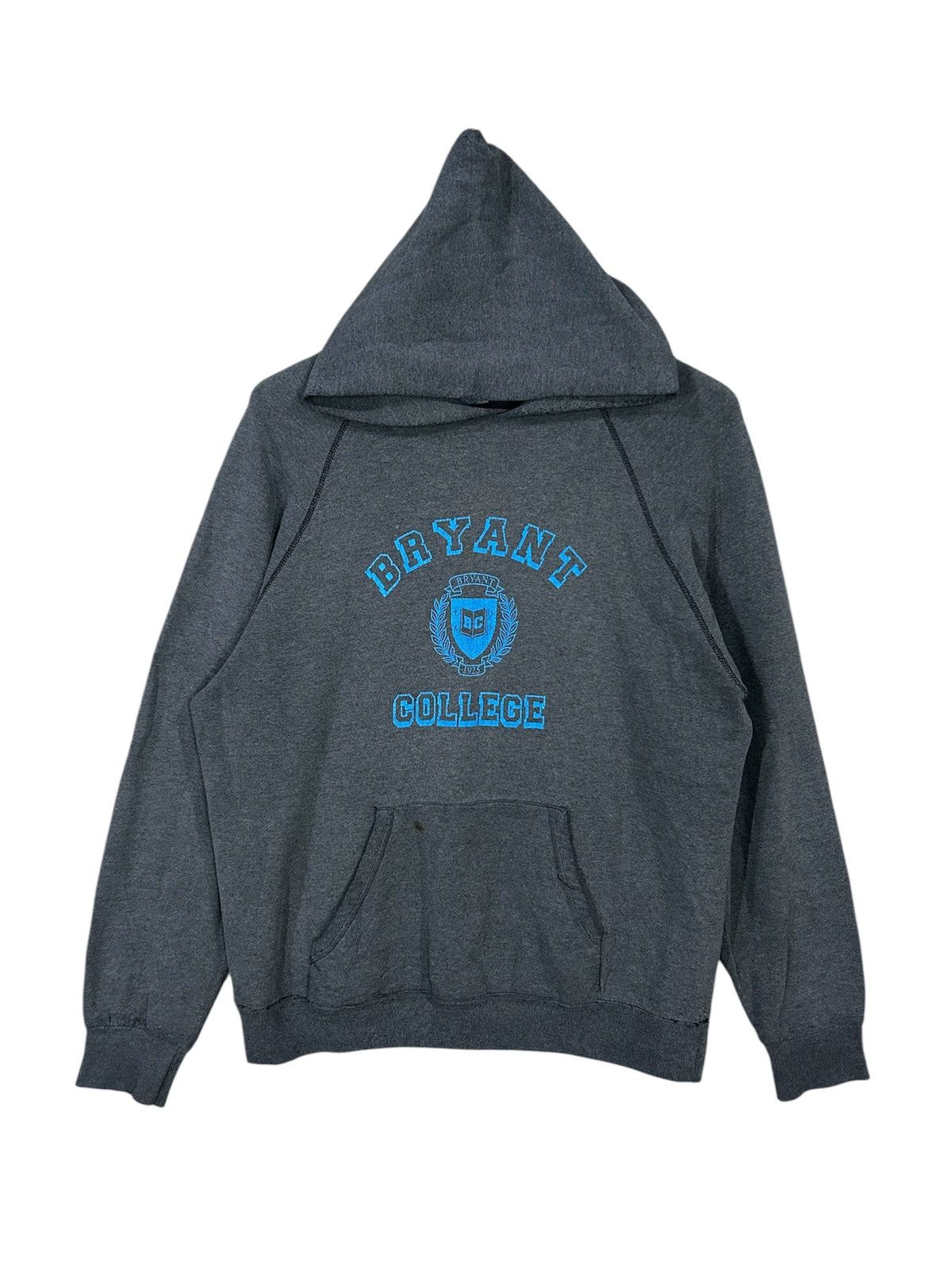 Vintage Vintage 80s bryant collage hoodie pullover sunfaded Size US L / EU 52-54 / 3 - 1 Thumbnail