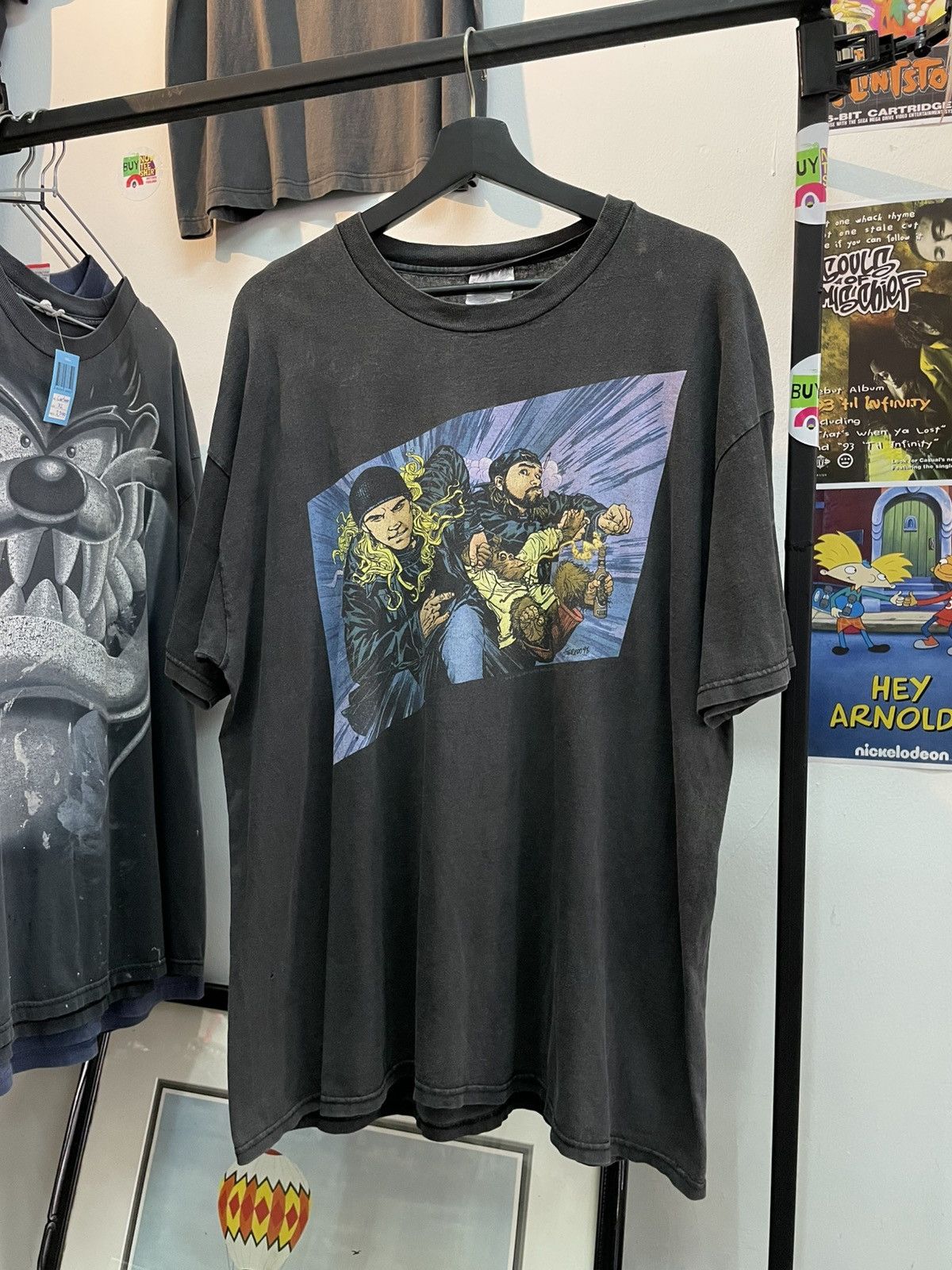 DC Comics Very rare 90's Jay and Silent Bob Strike Back Size US XL / EU 56 / 4 - 2 Thumbnail