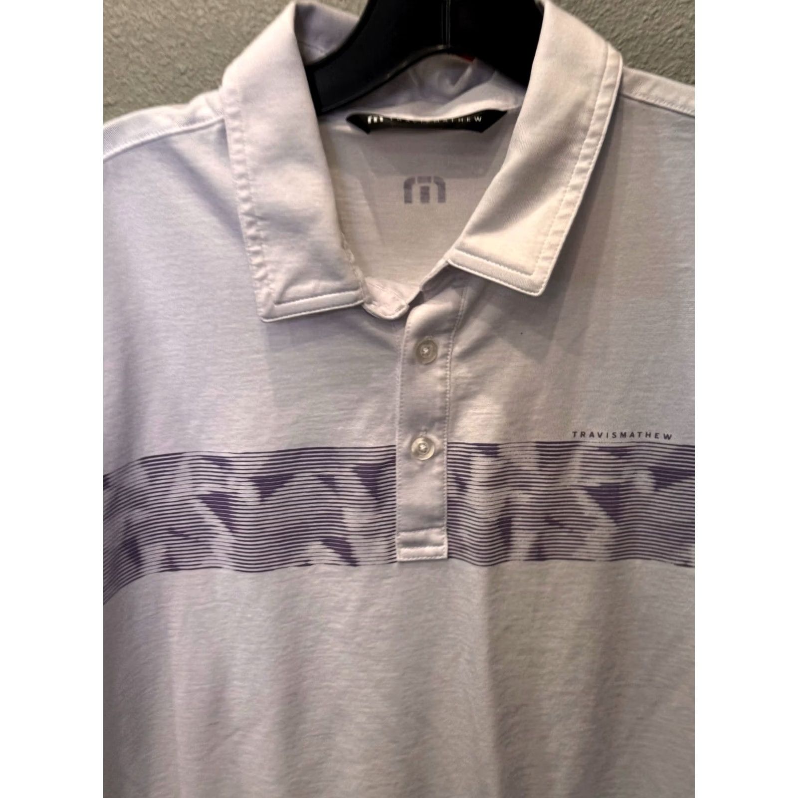 TravisMathew Travis Matthew Floral POLO SHIRT Multicolor Adult Medium M Mens Size US M / EU 48-50 / 2 - 4 Thumbnail