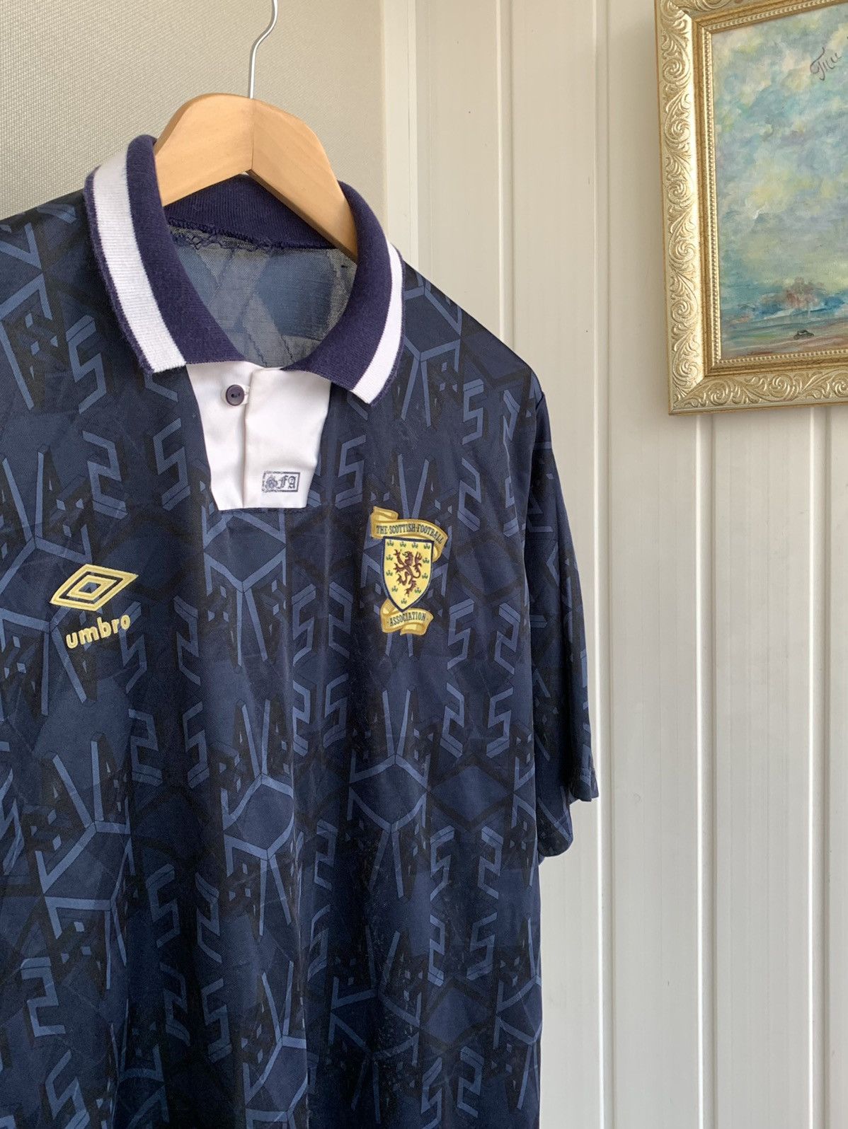 Umbro Umbro Scotland Authentic Vintage 1991-1994 Home Jersey M Size US M / EU 48-50 / 2 - 3 Thumbnail