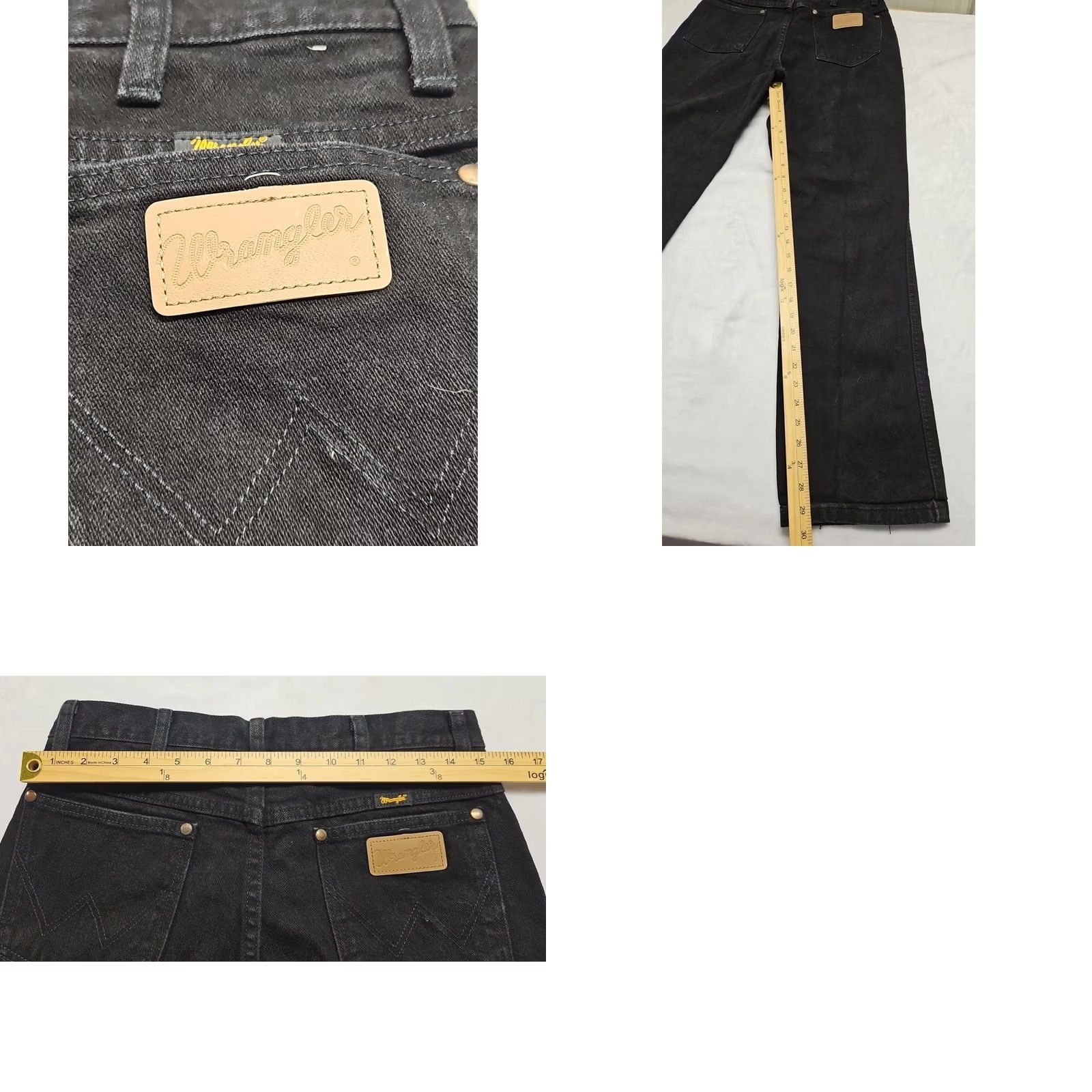 Wrangler Wrangler Cowboy Cut Slim Fit Jeans Mens 30x29 Black Western USA Wrangler 936 Cowboy Cut Slim Fit Jeans Mens 30x29 Black Western Rodeo USA Size US 30 / EU 46 - 8 Thumbnail