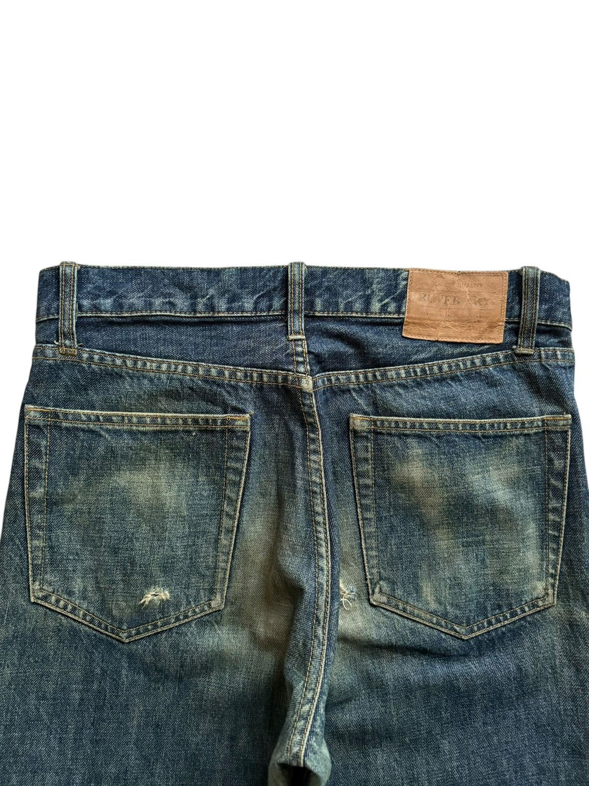 Japanese Brand Vintage Japanese Brand Mud Wash Distressed Loose Jeans Size US 32 / EU 48 - 8 Thumbnail