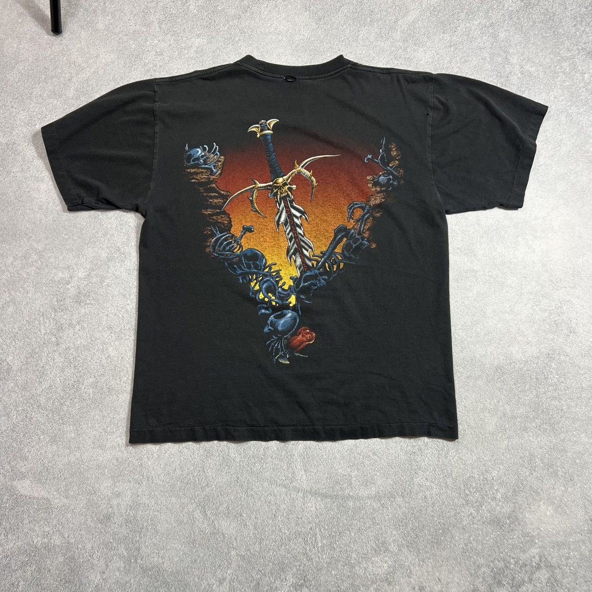Band Tees VINTAGE MEGADETH 1997 mega tess band t-shirt traviss scott Size US L / EU 52-54 / 3 - 7 Thumbnail