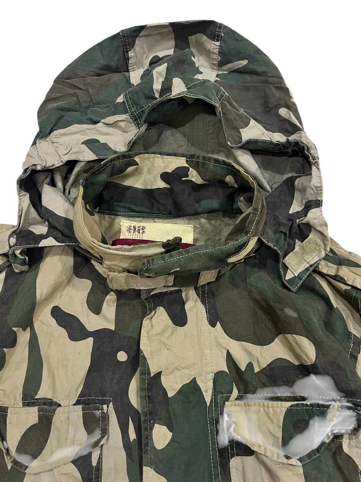 Vintage Vintage military BRIGH SHORE jaket hoodies Size US L / EU 52-54 / 3 - 3 Thumbnail
