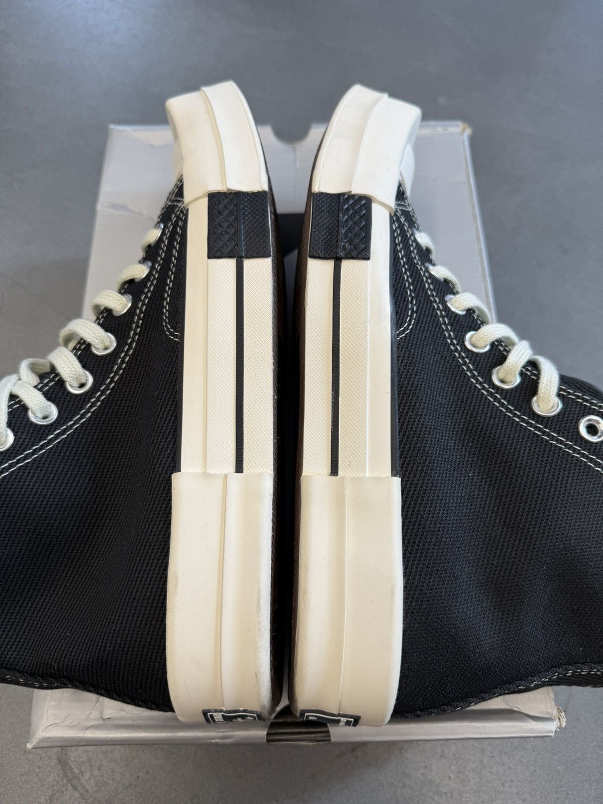 Converse × Rick Owens Drkshdw Converse TURBODRK Chuck Taylor All Star Rick Owens DRKSHDW Size US 8 / EU 41 - 4 Thumbnail