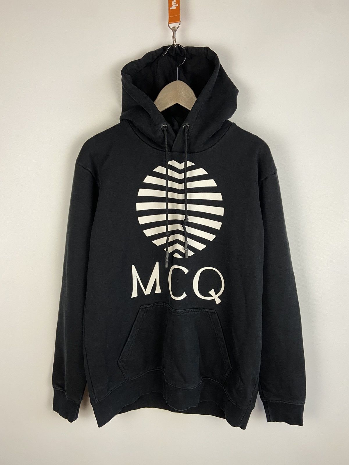 Alexander McQueen McQ Alexander McQueen Sun Logo Popover Hooded Hoody Black Size US S / EU 44-46 / 1 - 1 Thumbnail