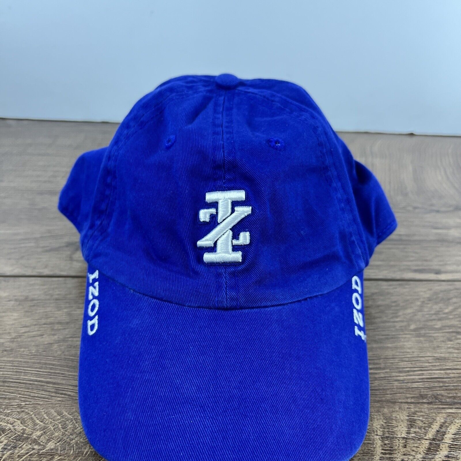 Izod IZOD Hat Izod Blue Hat Adjustable Adult Size Hat Cap Size ONE SIZE - 6 Thumbnail