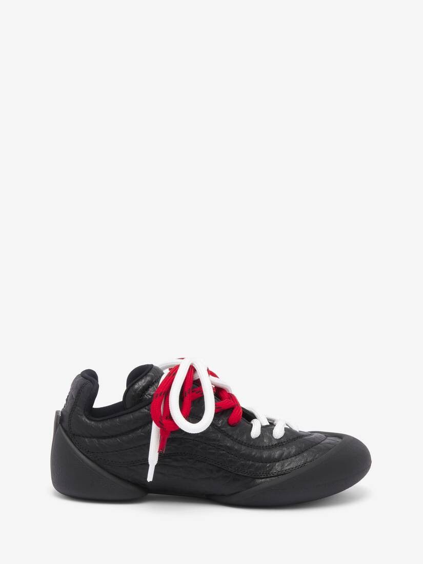 Alexander McQueen o1w1db10925 Flexion Sneaker in Black Size US 5 / IT 35 - 1 Thumbnail