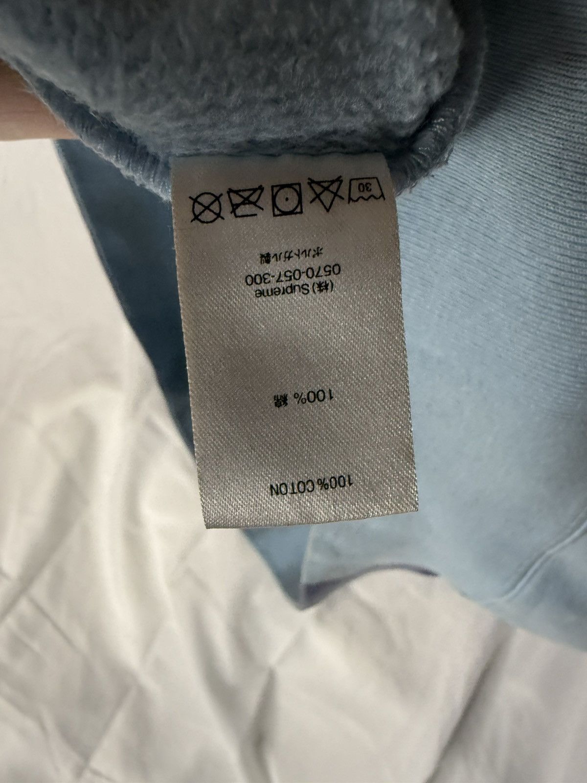 Supreme Supreme Team of the Century Overprint Crewneck Navy/ Blue XL Size US M / EU 48-50 / 2 - 8 Thumbnail