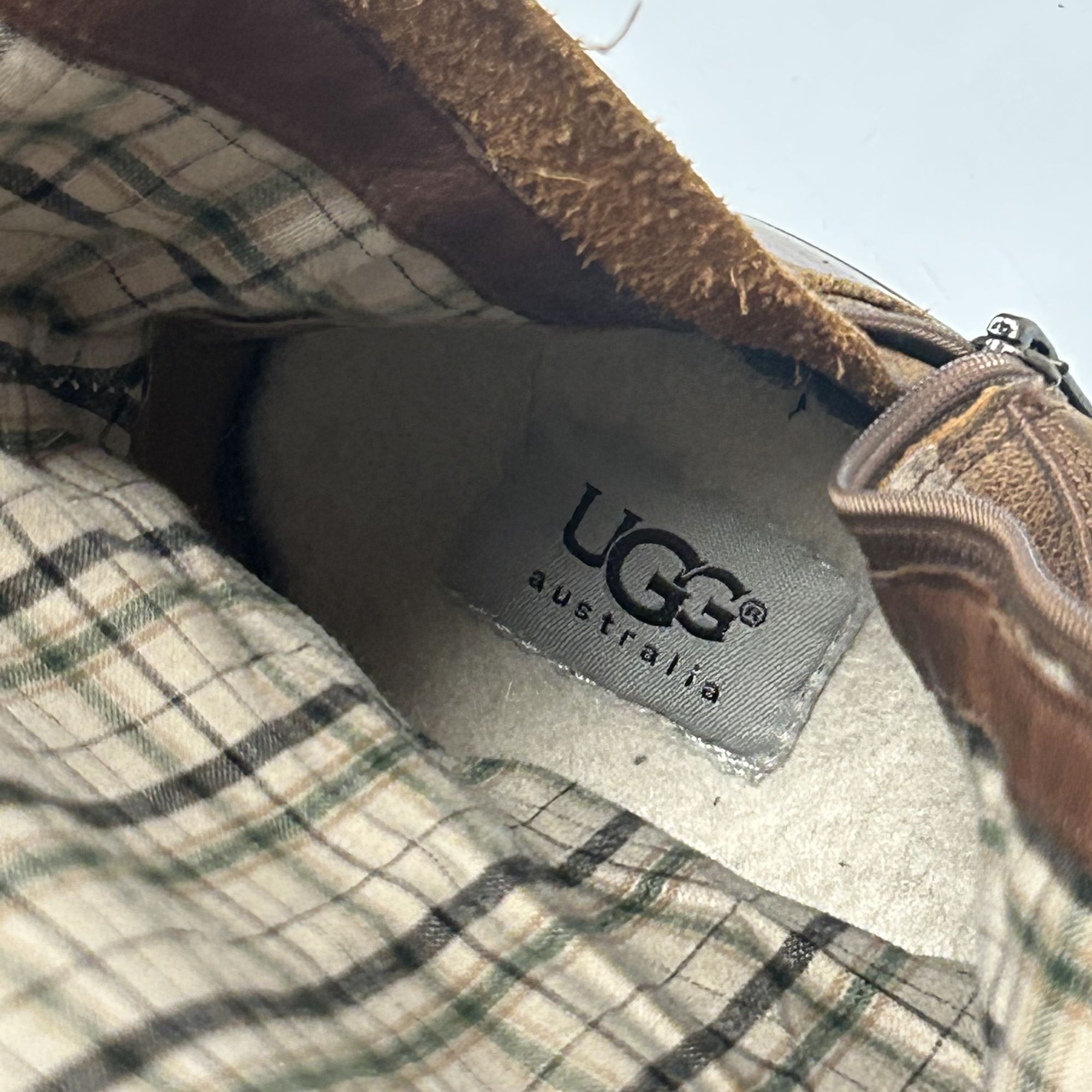 Ugg Ugg Australia Leather Tall Full Zip DARCIE Riding Boots Size US 9.5 / IT 39.5 - 7 Thumbnail