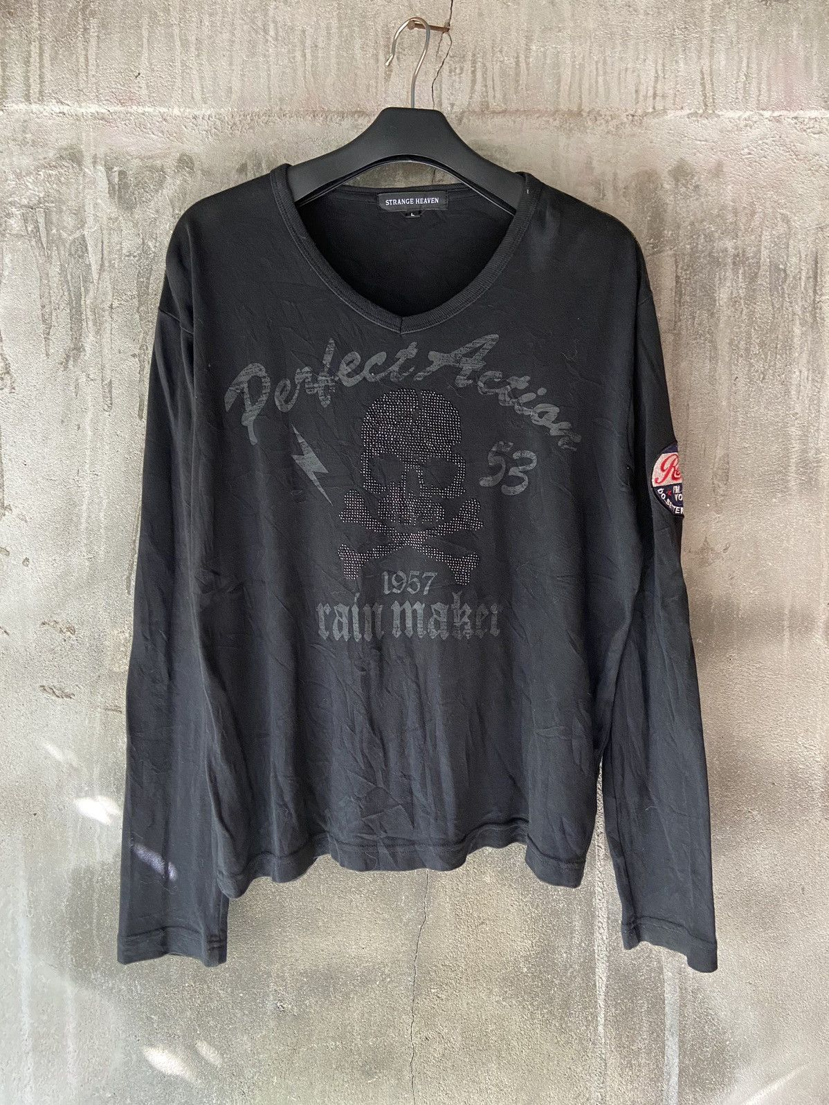 In The Attic STRANGE HEAVEN RAIN MARKER SKULL LONG SLEEVE Size US S / EU 44-46 / 1 - 1 Thumbnail