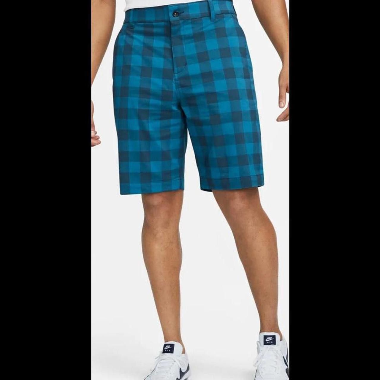 Nike Nike Dri Fit Uv Mens Plaid Size US 32 / EU 48 - 7 Thumbnail