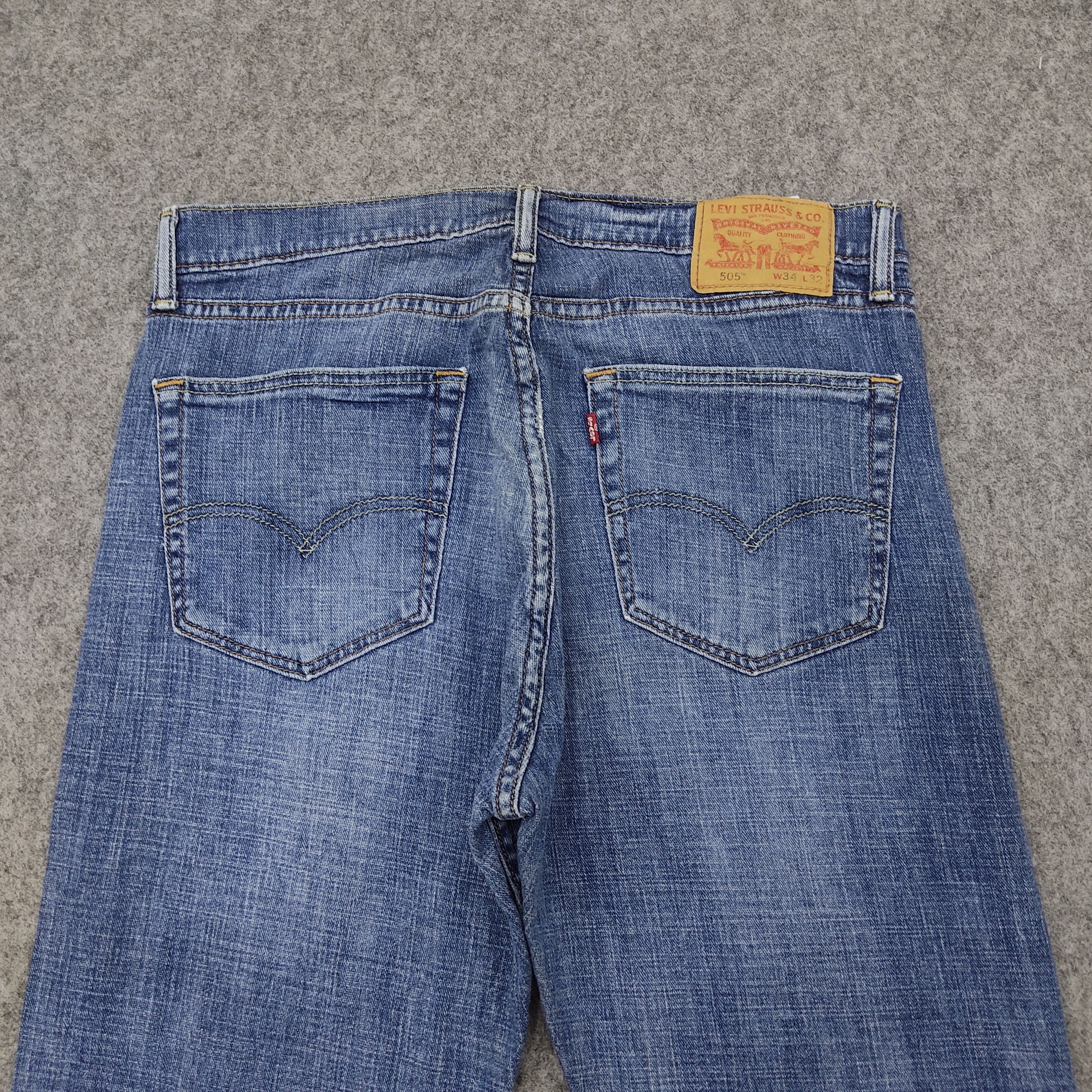 Levi's × Levi's Vintage Clothing × Vintage Vintage Levis 505 Jeans L130 Size US 34 / EU 50 - 5 Thumbnail