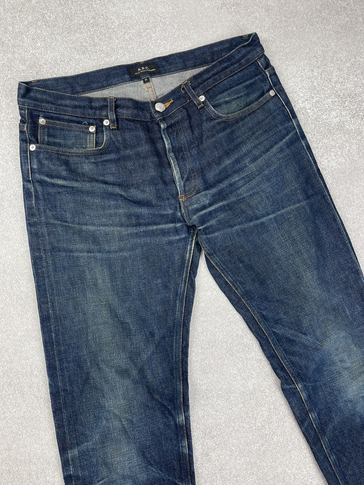 A.P.C. A.P.C. Petit New Standart Japanese Selvedge Denim Jeans Size US 31 - 2 Thumbnail