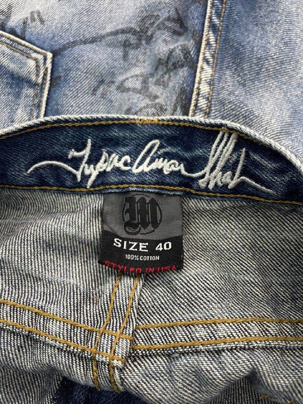 Hysteric Glamour × Le Grande Bleu (L.G.B.) × Makaveli Makavel HYSTERIC GLAMOUR BALENCIAGA STYLE FLARED PANTS BAGGY Size US 40 / EU 56 - 9 Thumbnail