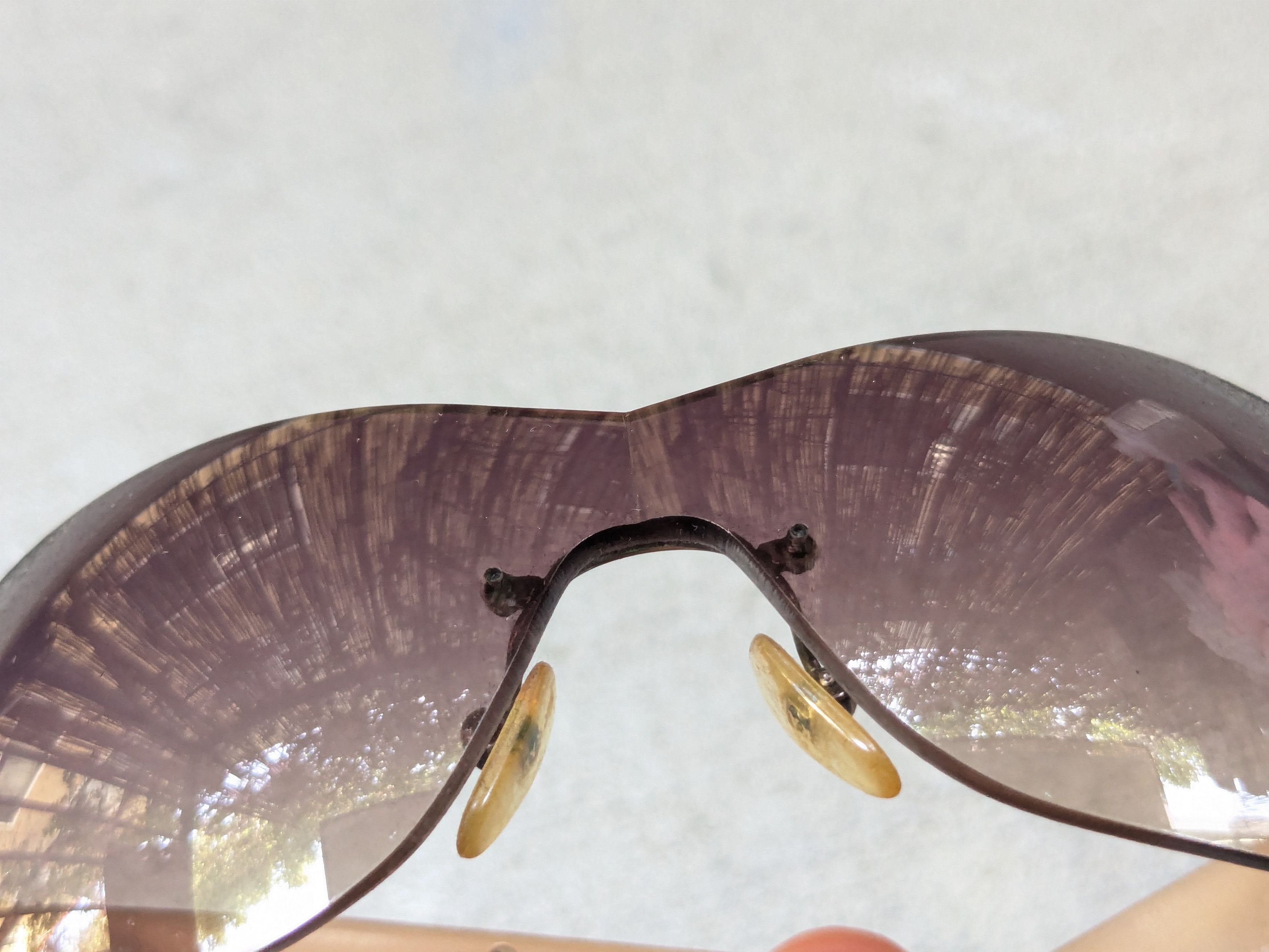 Prada Prada Sunglasses SPR58H Y2K Purple Gradient Flame Fire Size ONE SIZE - 13 Thumbnail