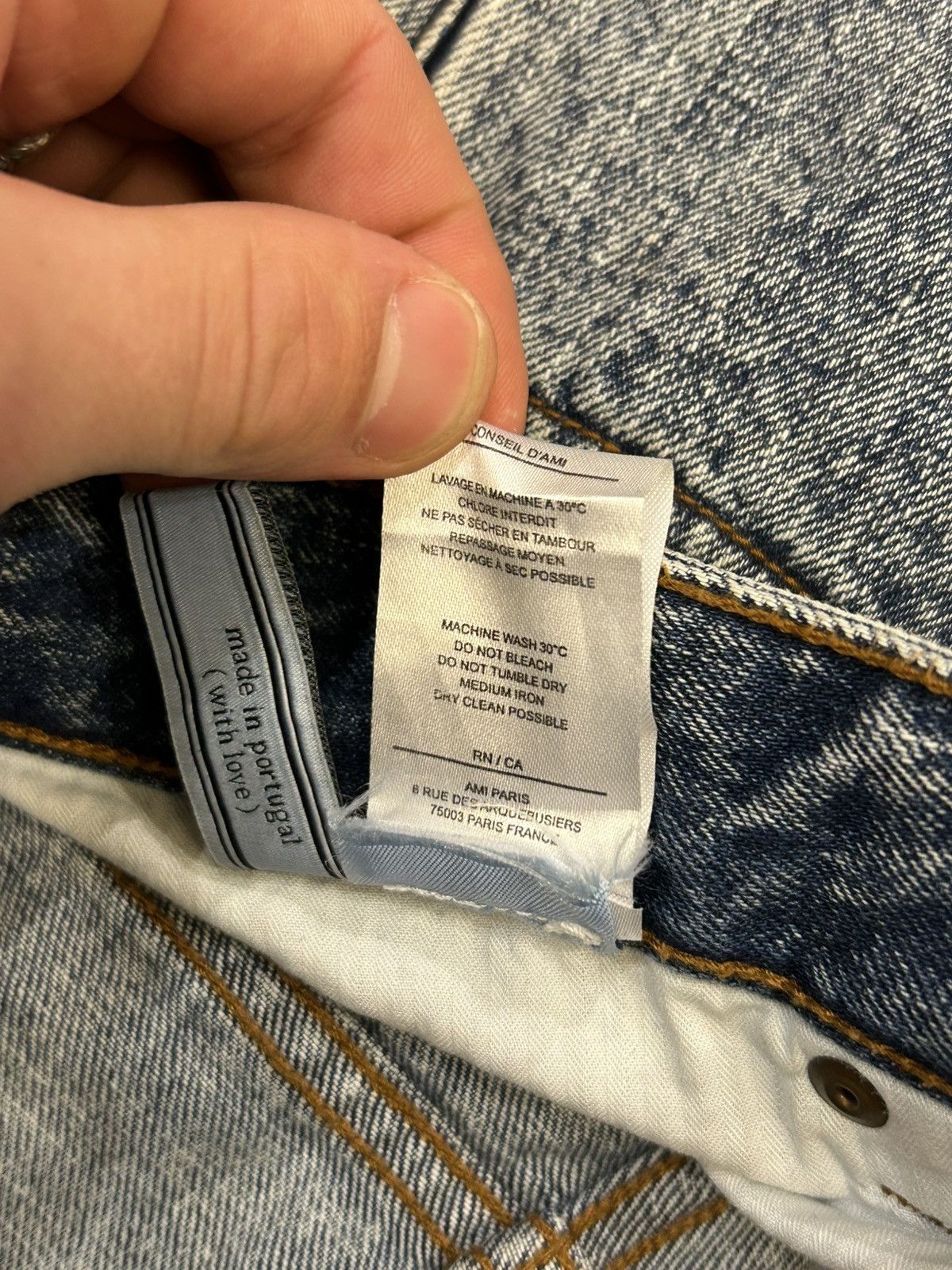 AMI Ami Alexandre Mattiussi Jeans Size US 34 / EU 50 - 5 Thumbnail