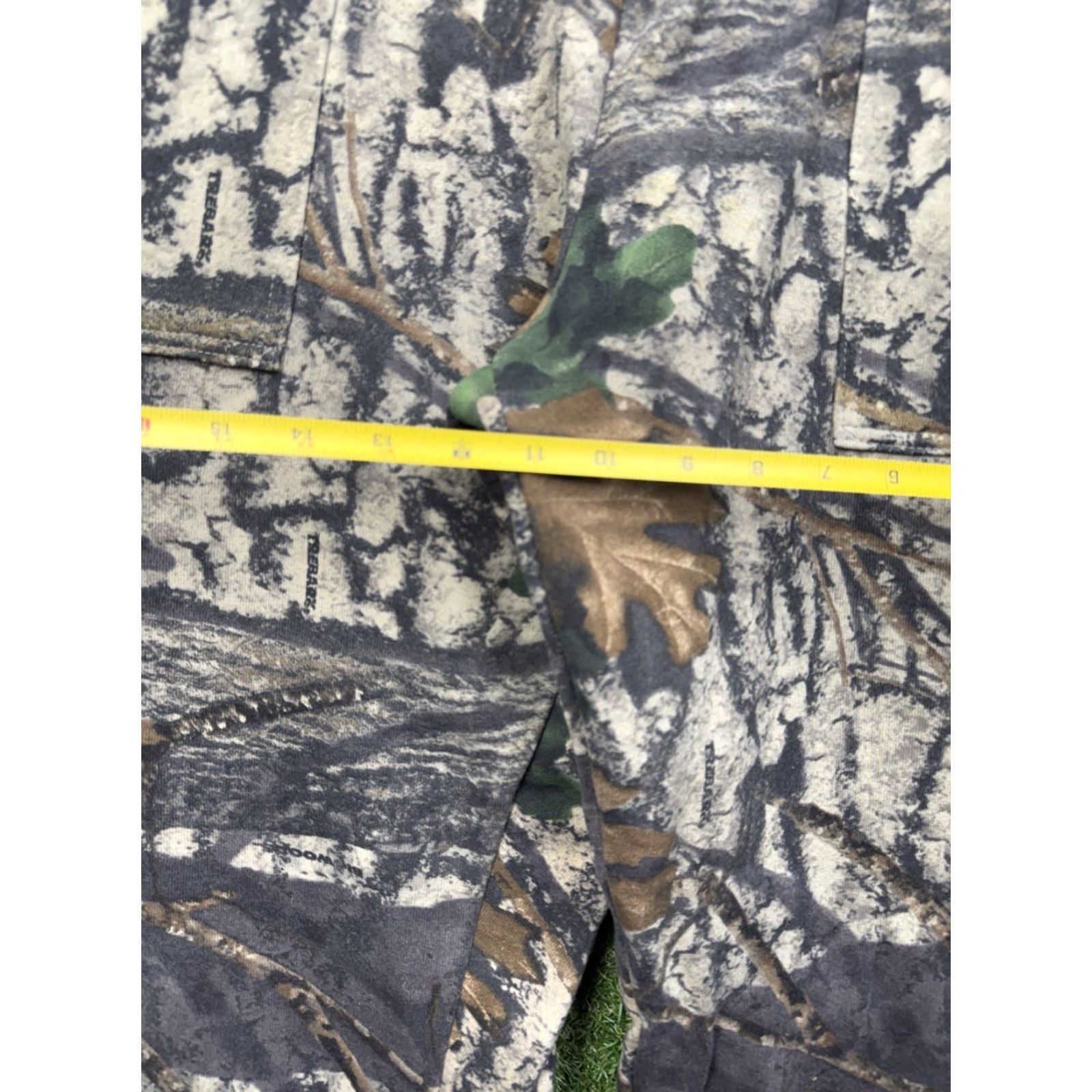 Jerzees VINTAGE Jerzees Outdoors Mossy Oak Break Up Sweatpants Mens M Camouflage Green Cotton Polyester Pockets Adjustable Waist Grunge USA Size US 31 - 4 Thumbnail