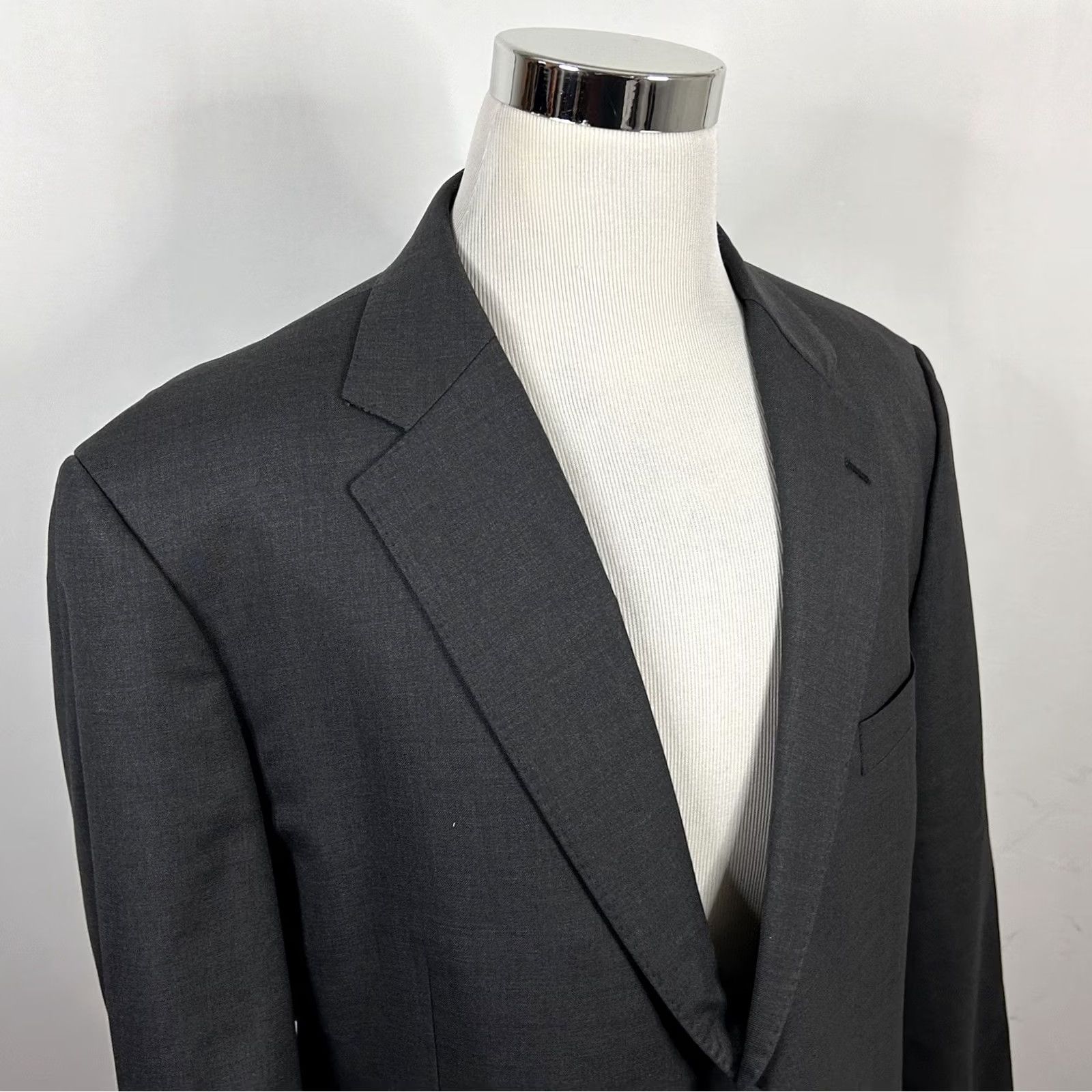 Brooks Brothers Brooks Brothers Sport Coat Gray Wool Blend Two Button Lined Double Vented 44R Mens Regular Jacket Coat Notch Lapel Size US XS / EU 42 / 0 - 2 Thumbnail