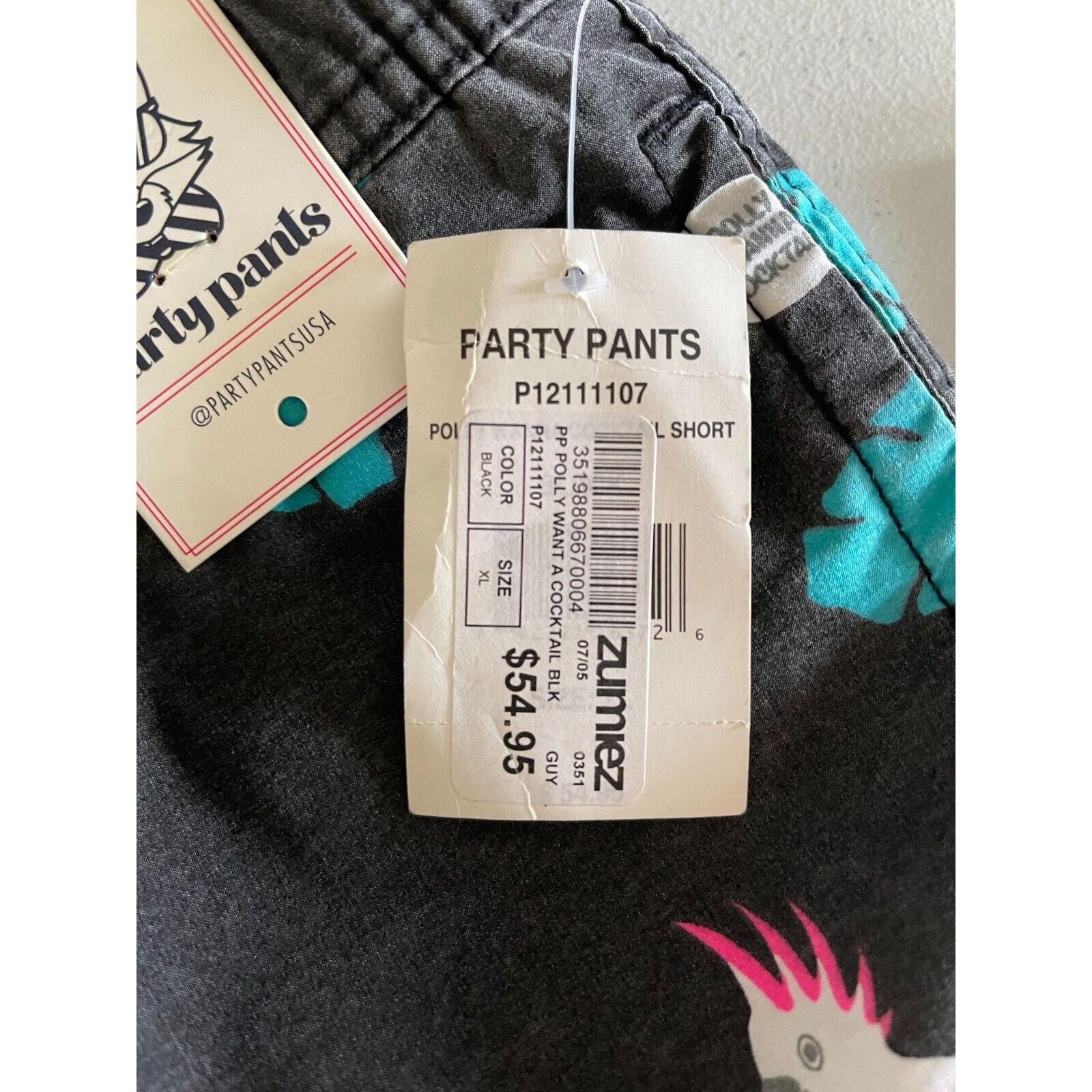 Zumiez NWT Men's Swim Trunks Zumiez Party Pants Size XL Size US 40 / EU 56 - 10 Thumbnail