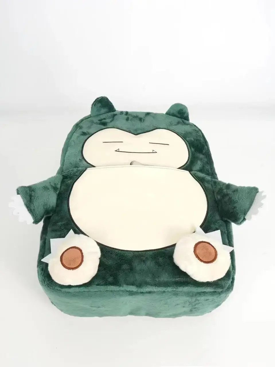 Japanese Brand Snorlax Large Capacity Plush Backpack Size ONE SIZE - 6 Thumbnail