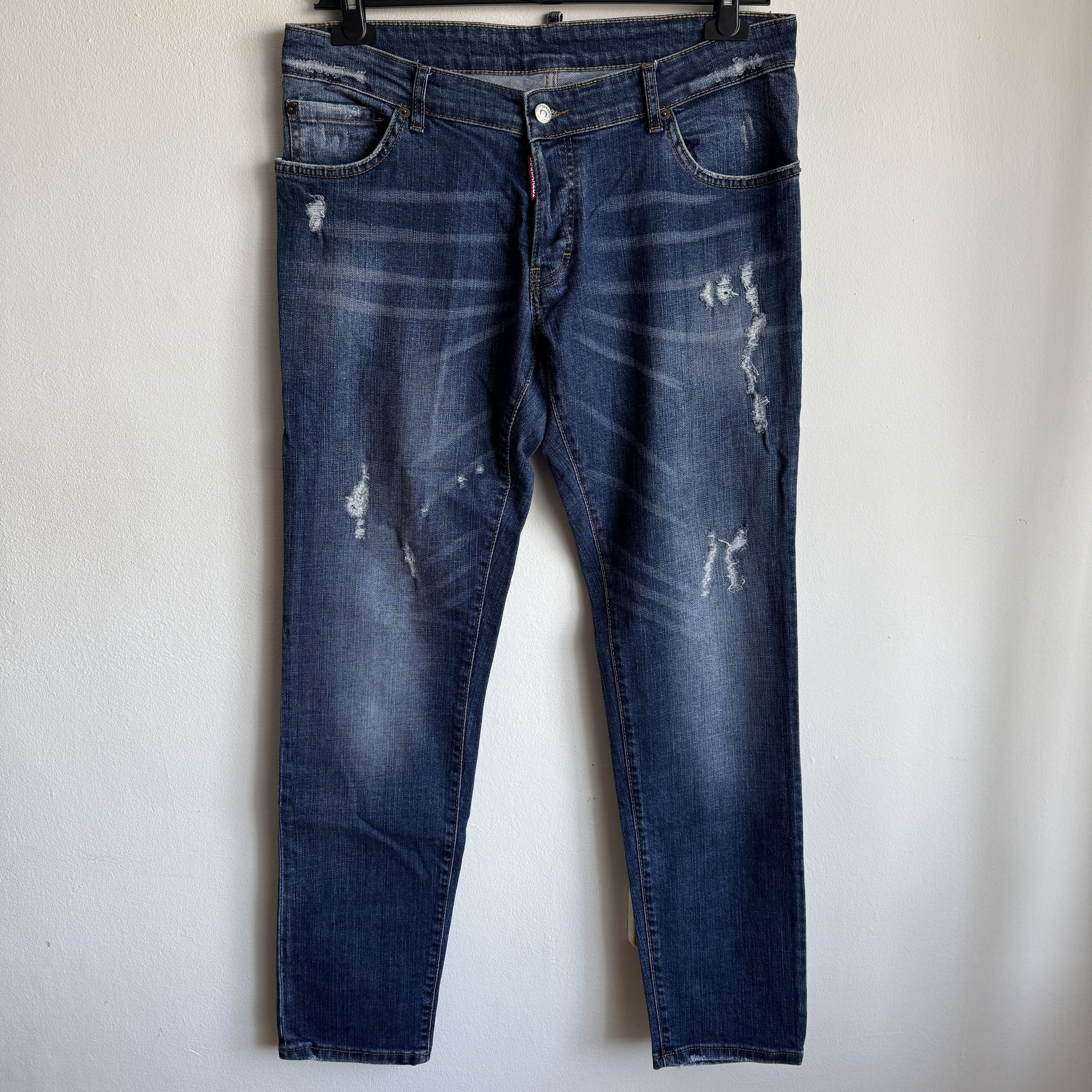 Dsquared2 Dsquared2 Easy Slim Jeans Mens Denim Pants Size 50 Size US 34 / EU 50 - 1 Thumbnail