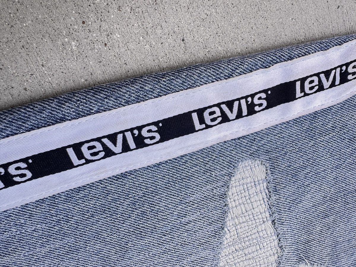 Levi's Custom Levi’s 501 Distressed Denim – Side Stripe Taped Jeans Size US 30 / EU 46 - 4 Thumbnail