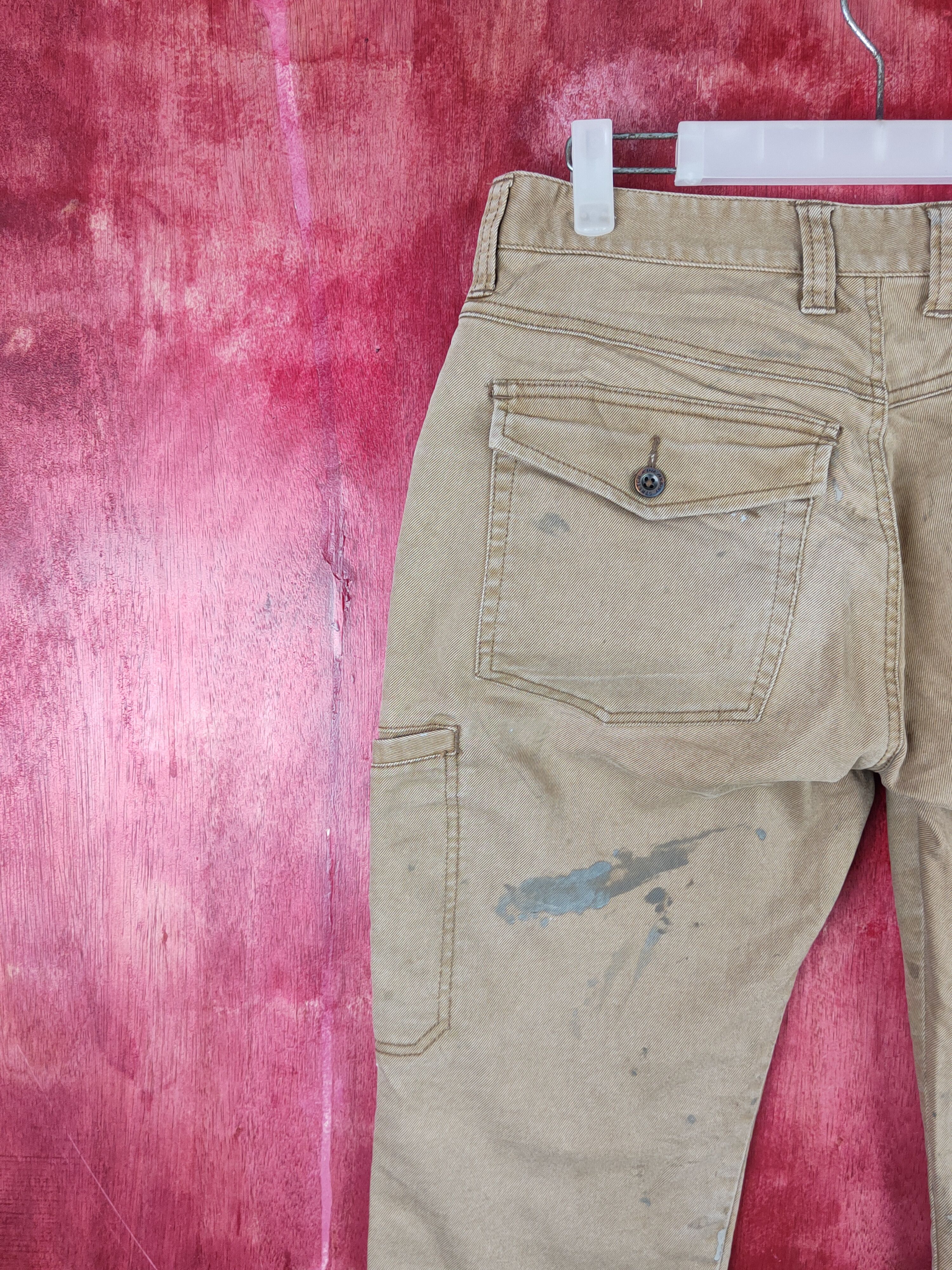 Fine Assist Brown Distressed Ripped Jeans #S17 95