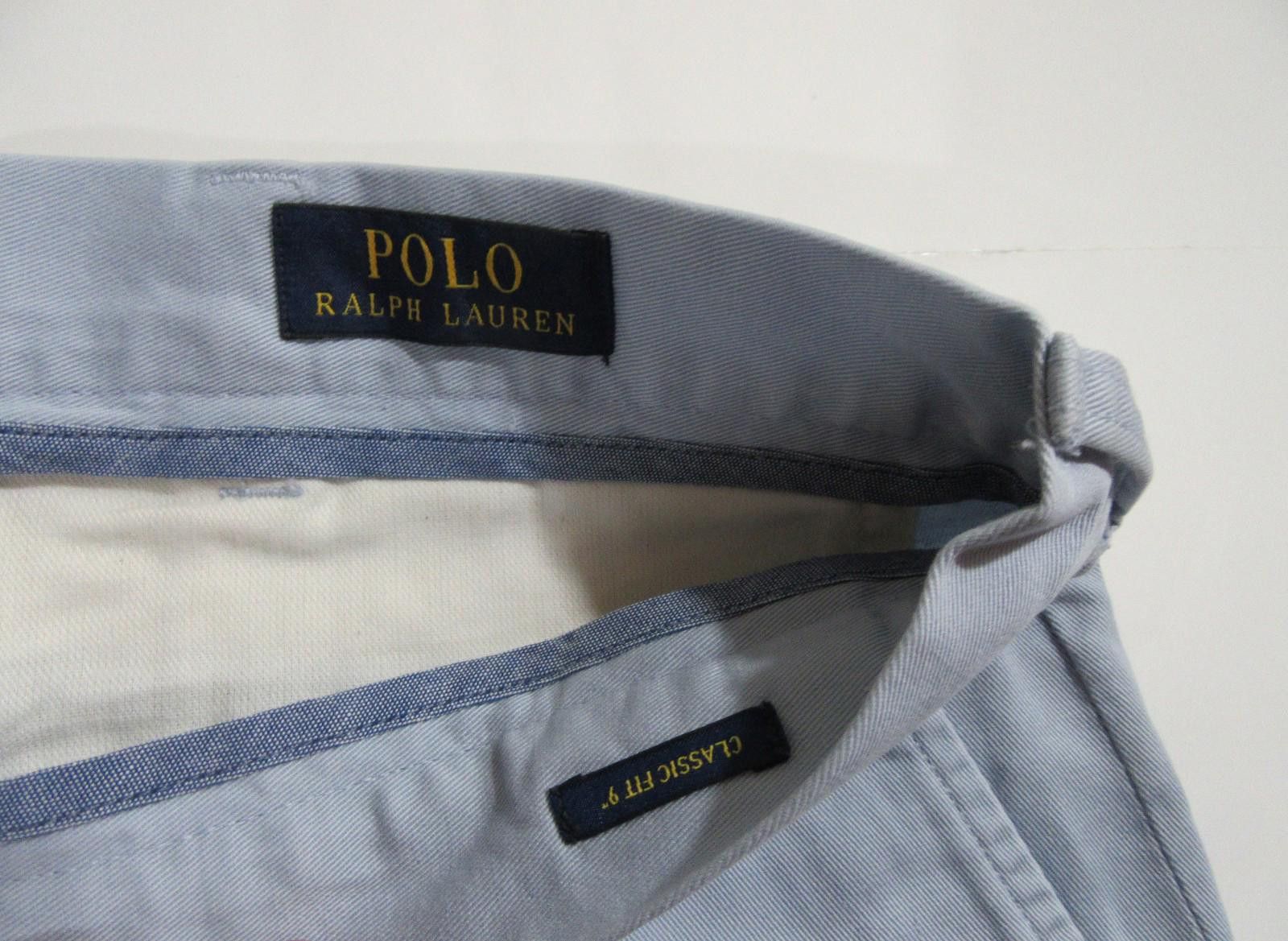 Polo Ralph Lauren Polo Ralph Lauren Mens Classic Fit 9" Cotton Shorts Soft 36 Size US 36 / EU 52 - 2 Thumbnail