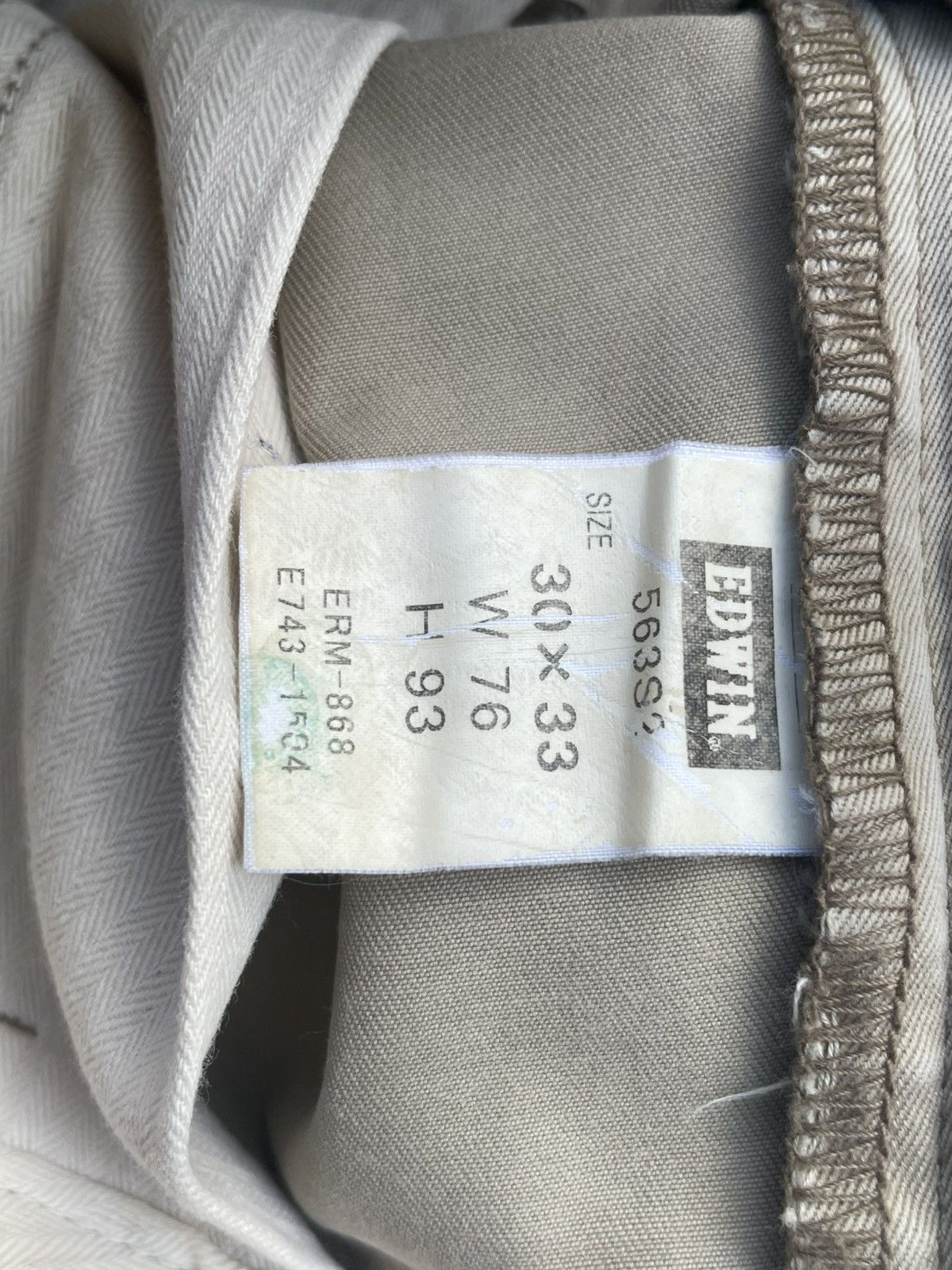 Edwin Vintage Edwin 503 S Trouser Size US 30 / EU 46 - 14 Thumbnail