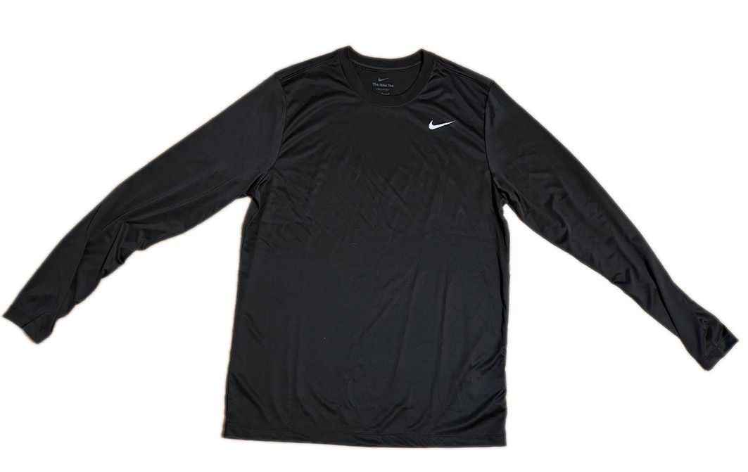 Nike Nike DriFit Long Sleeve Workout Tee Size US L / EU 52-54 / 3 - 1 Thumbnail