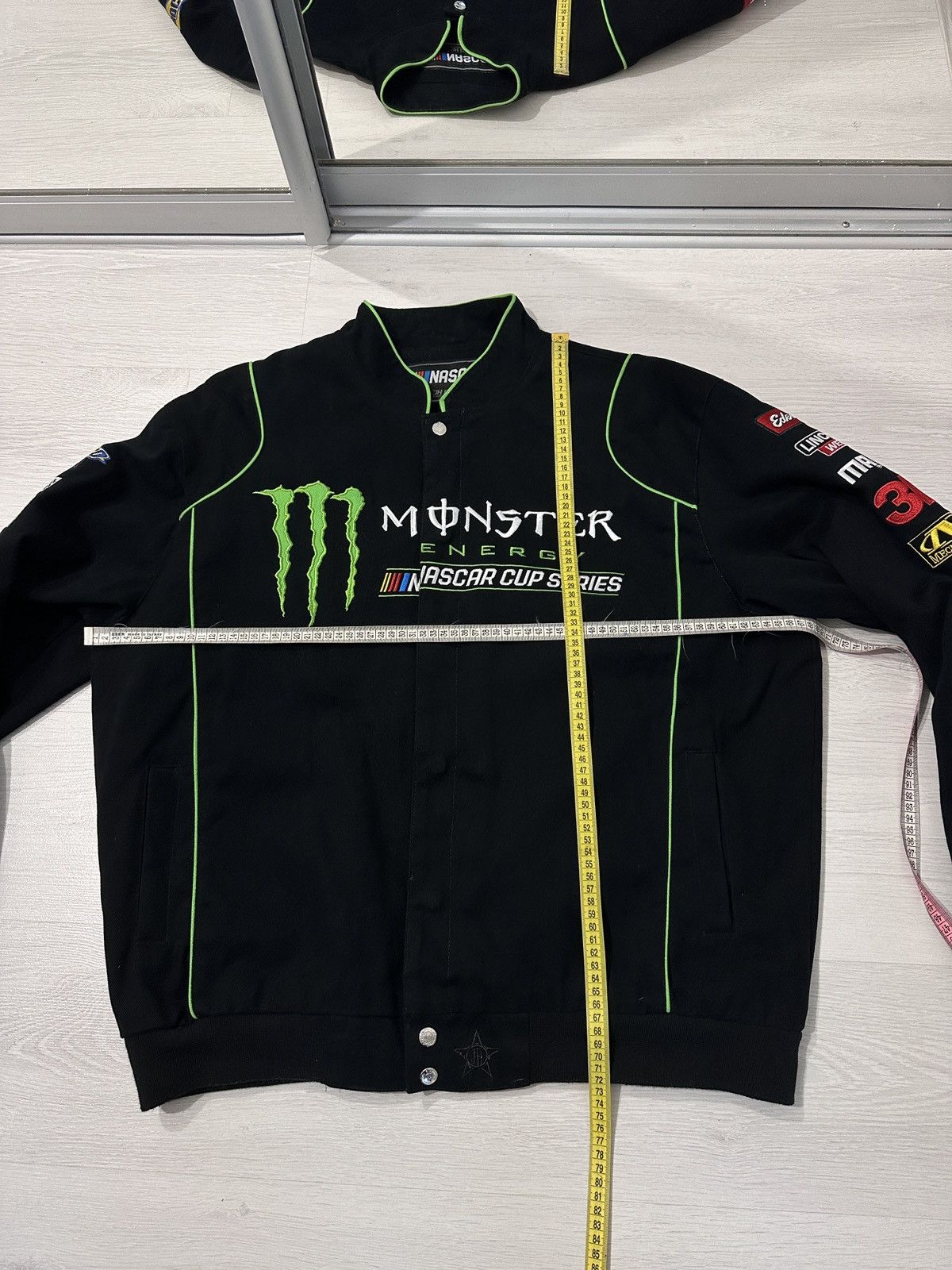 JH Design NASCAR Monster Energy Racing Jacket Black Size XL