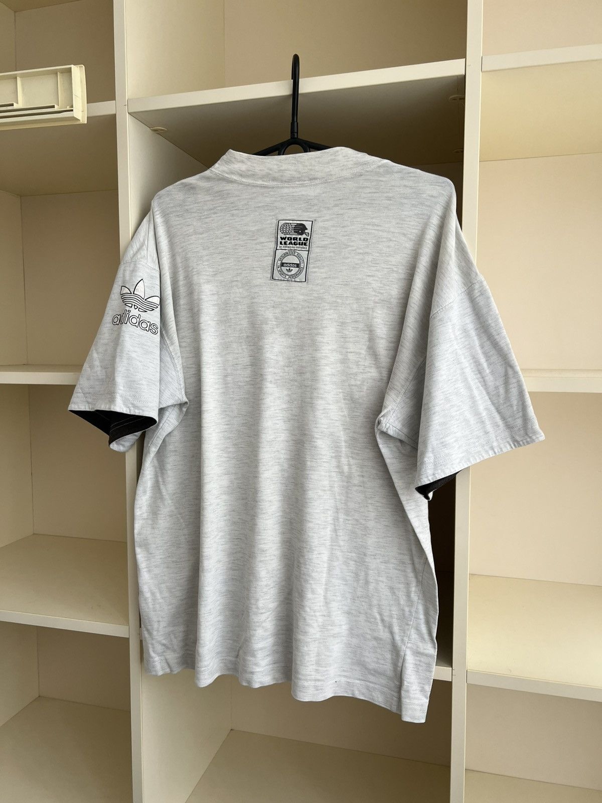 Adidas Vintage 90s Adidas NY NJ Knights WLAF World League Football Size US M / EU 48-50 / 2 - 13 Thumbnail
