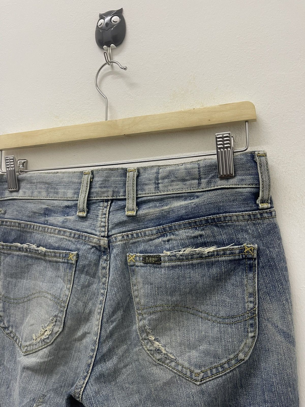 Lee Rare Vintage LEE COWBOY Made in Japan Distressed Thrashed Size US 28 / EU 44 - 18 Thumbnail