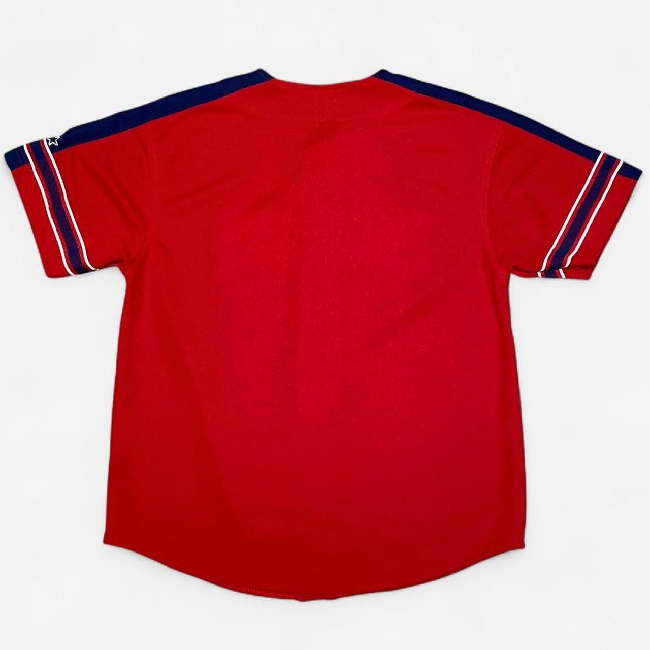 Starter Vintage starter Cleveland Indians red and navy blue jersey Size US M / EU 48-50 / 2 - 4 Thumbnail