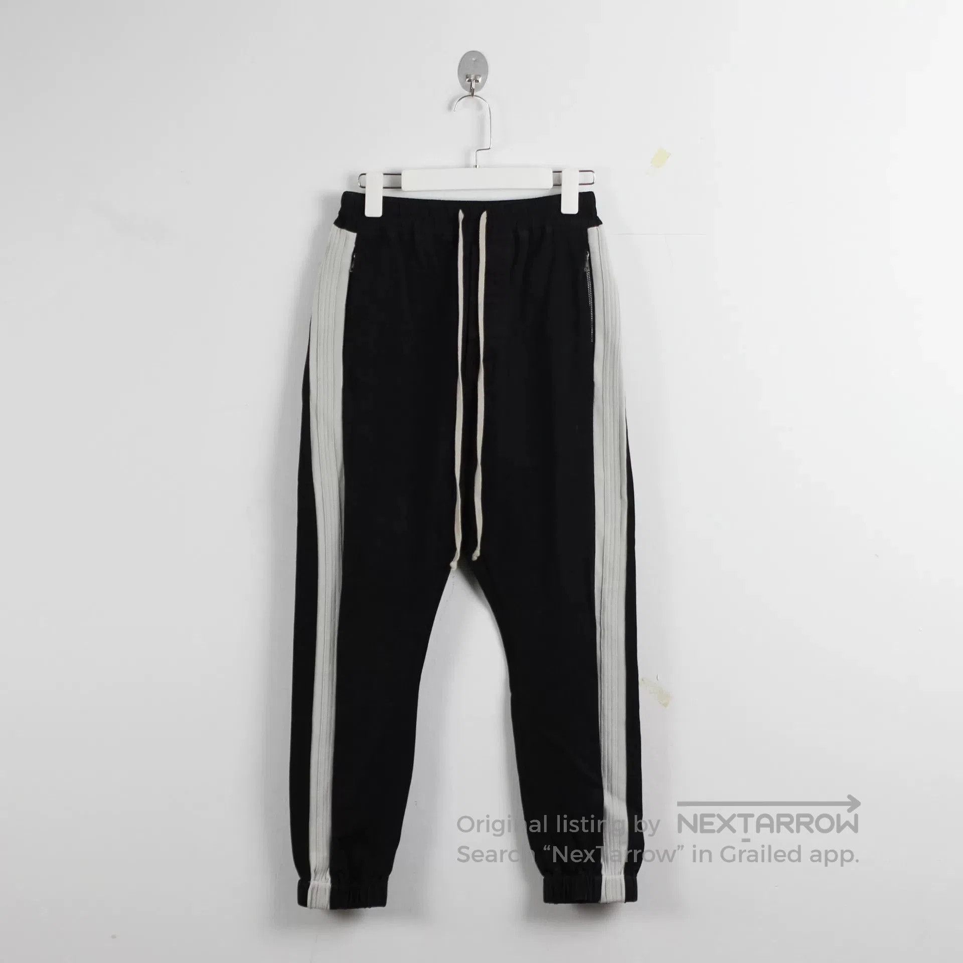 Rick Owens Rick Owens Main Line White Stripe Pants. Size 37" - 1 Thumbnail