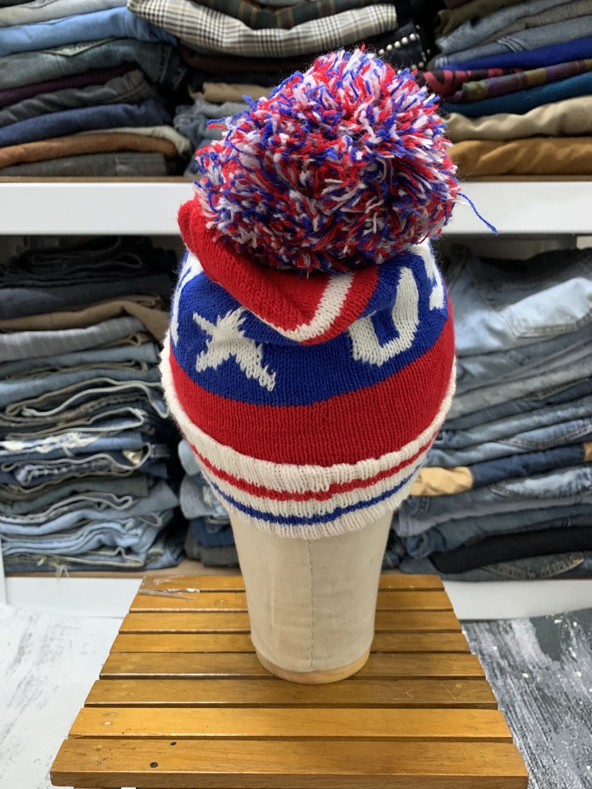 Vintage Vintage Usa Logo Beanie Hat Snow Cap Size ONE SIZE - 5 Thumbnail