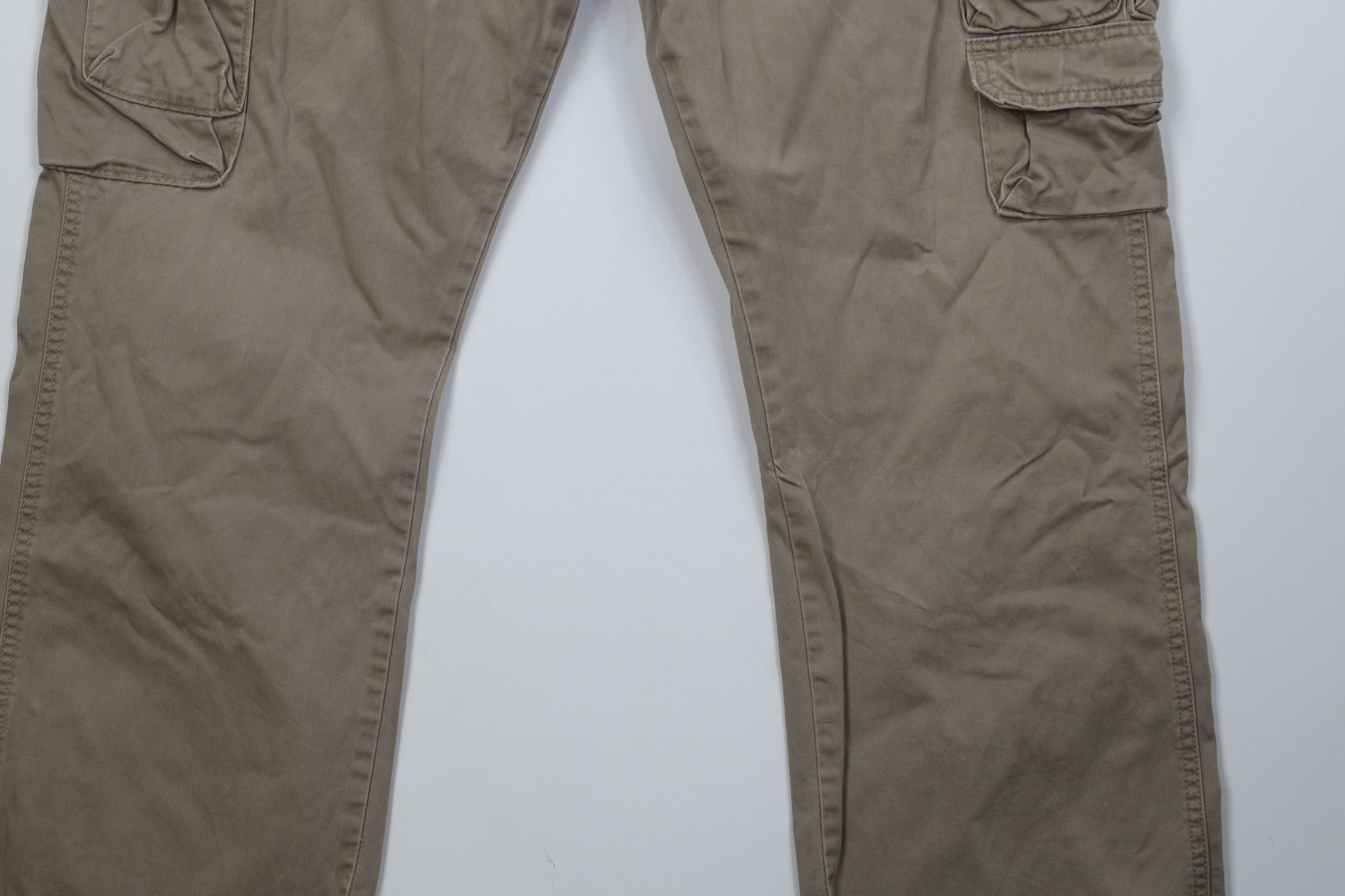 Wrangler Vintage Y2K Wrangler Wide Leg Cargo Pants Trousers Khaki Size US 38 / EU 54 - 4 Thumbnail