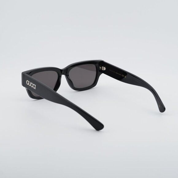 Gucci Gucci GG1794S 001 Sunglasses Black Square Frame, Grey Lenses Size ONE SIZE - 5 Thumbnail