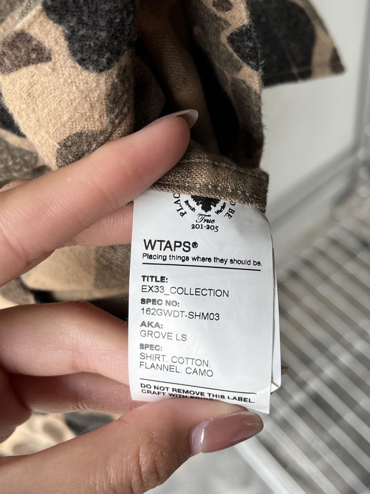 Wtaps Wtaps Brown camo shirt. Size US M / EU 48-50 / 2 - 15 Thumbnail