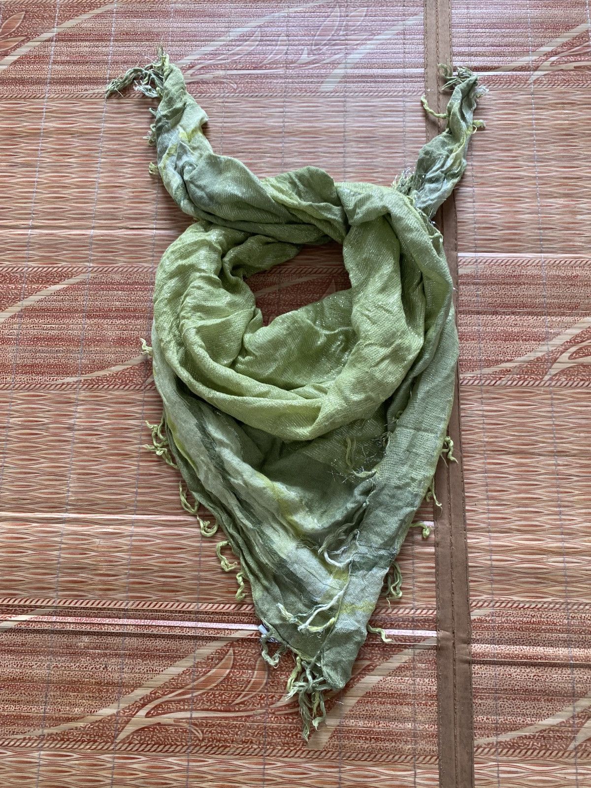 14th Addiction Scarf Kafyeh Arabic Rafsimons Japan Y2K Vkei Kmrii Goa Size ONE SIZE - 2 Thumbnail